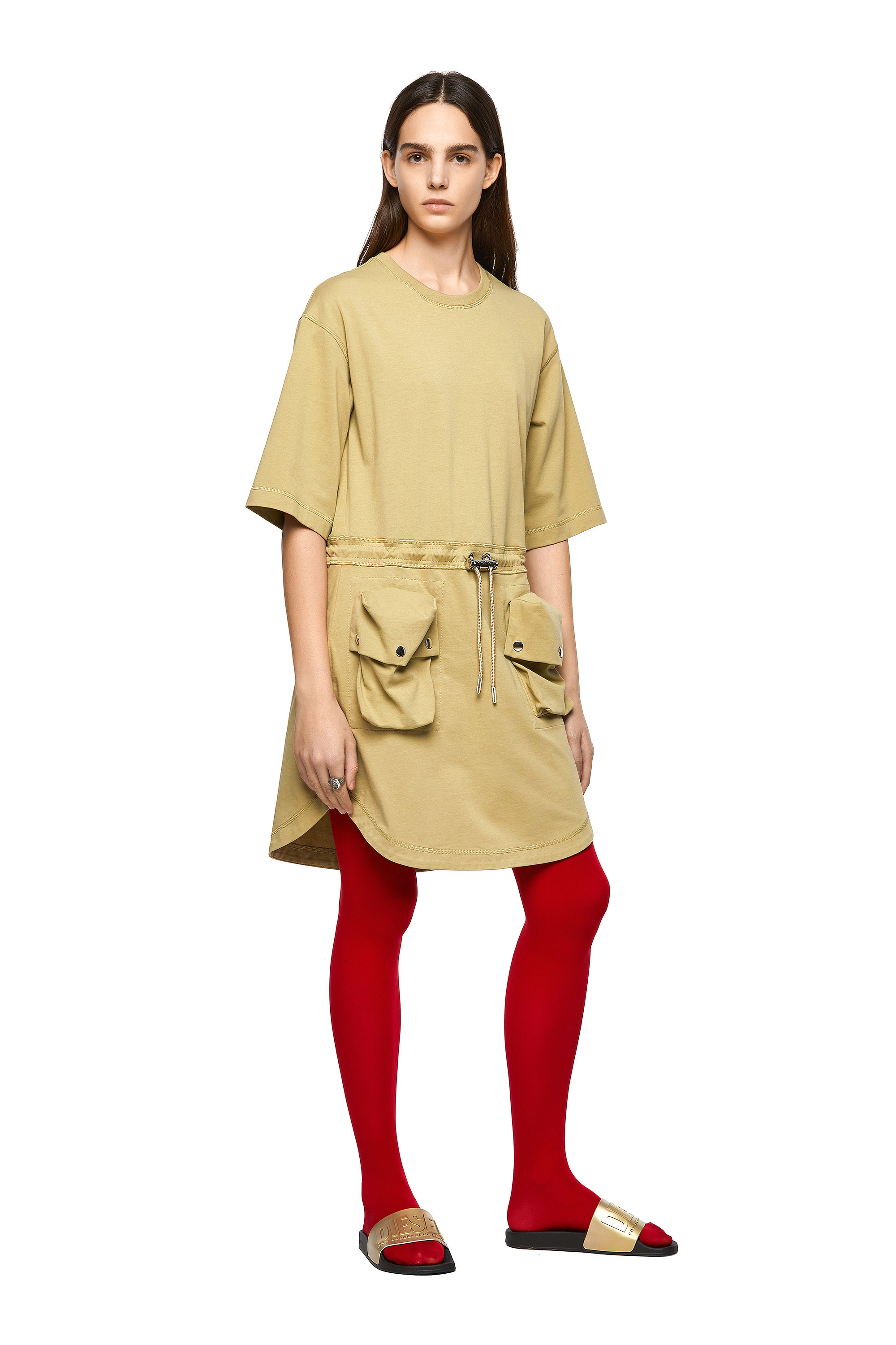 D-BELLS, Beige Diesel - D-BELLS, Beige - Dresses - Image 1