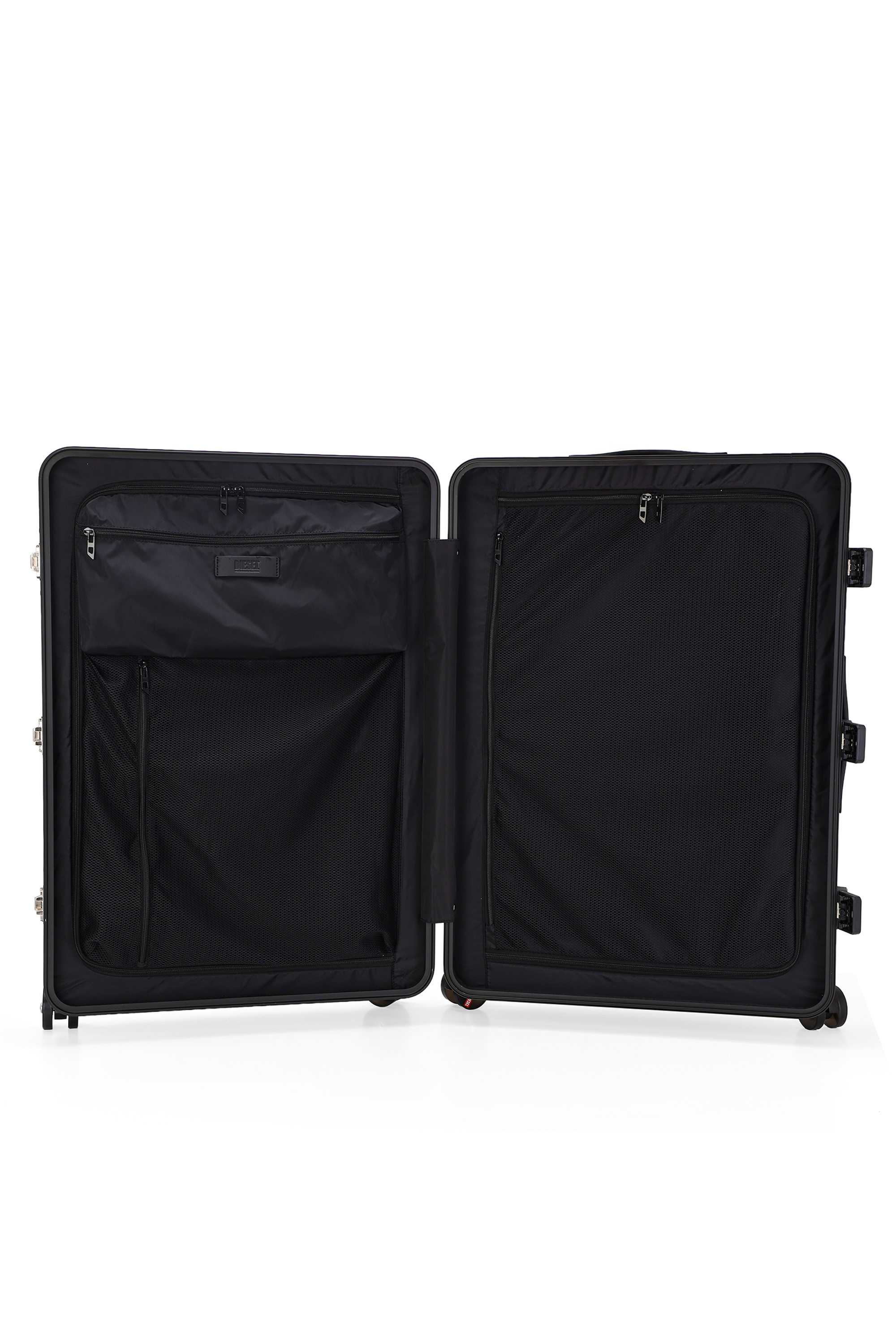 Diesel - DIESEL PC STRONG IMAGE TROLLEY- DSL003, Unisex's Rugged carry‑on suitcase 28" in Black - 4