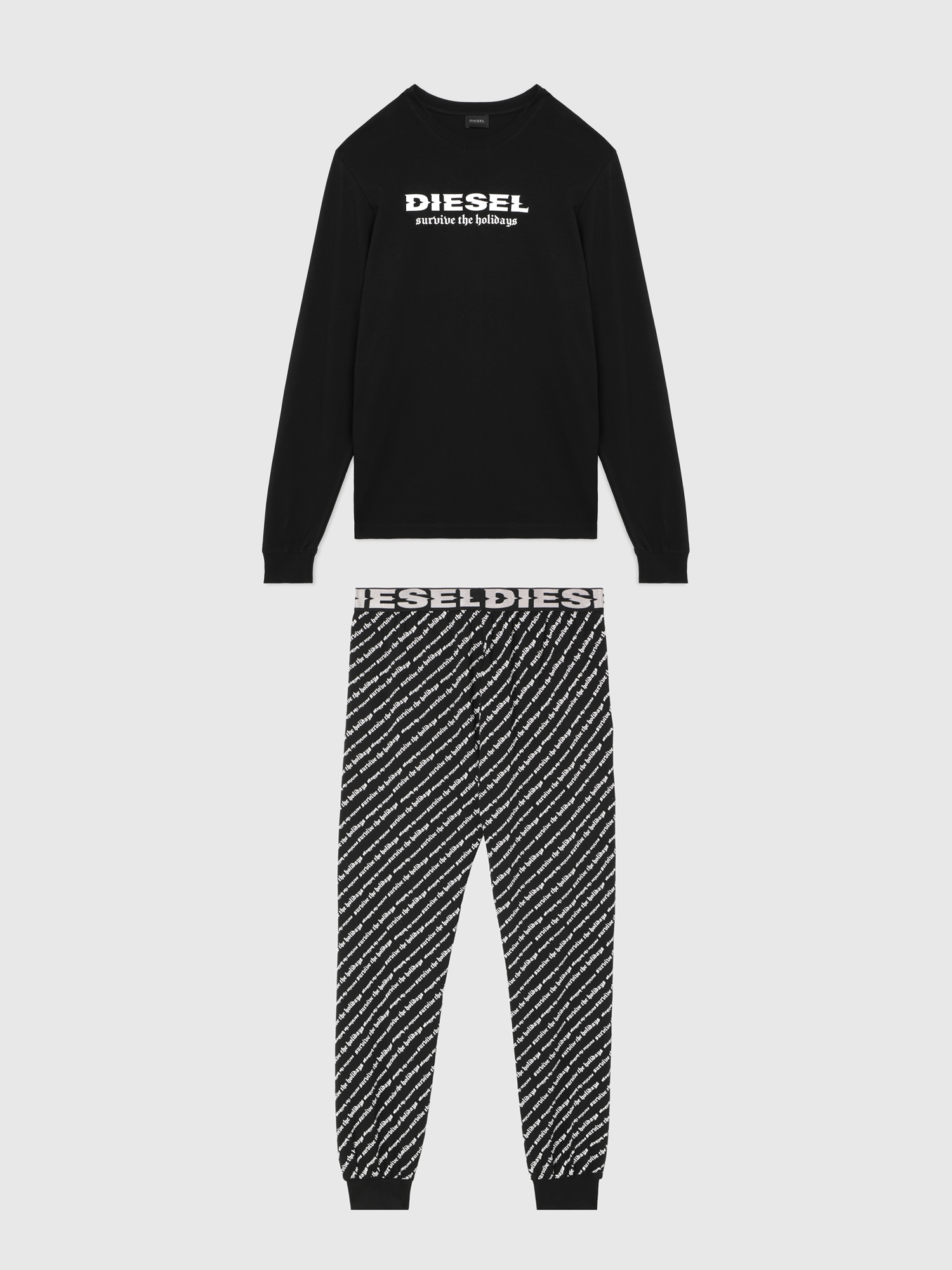 UMSET-JULIO-DIEGOS-J, Black Diesel - UMSET-JULIO-DIEGOS-J, Black - Pajamas - Image 1