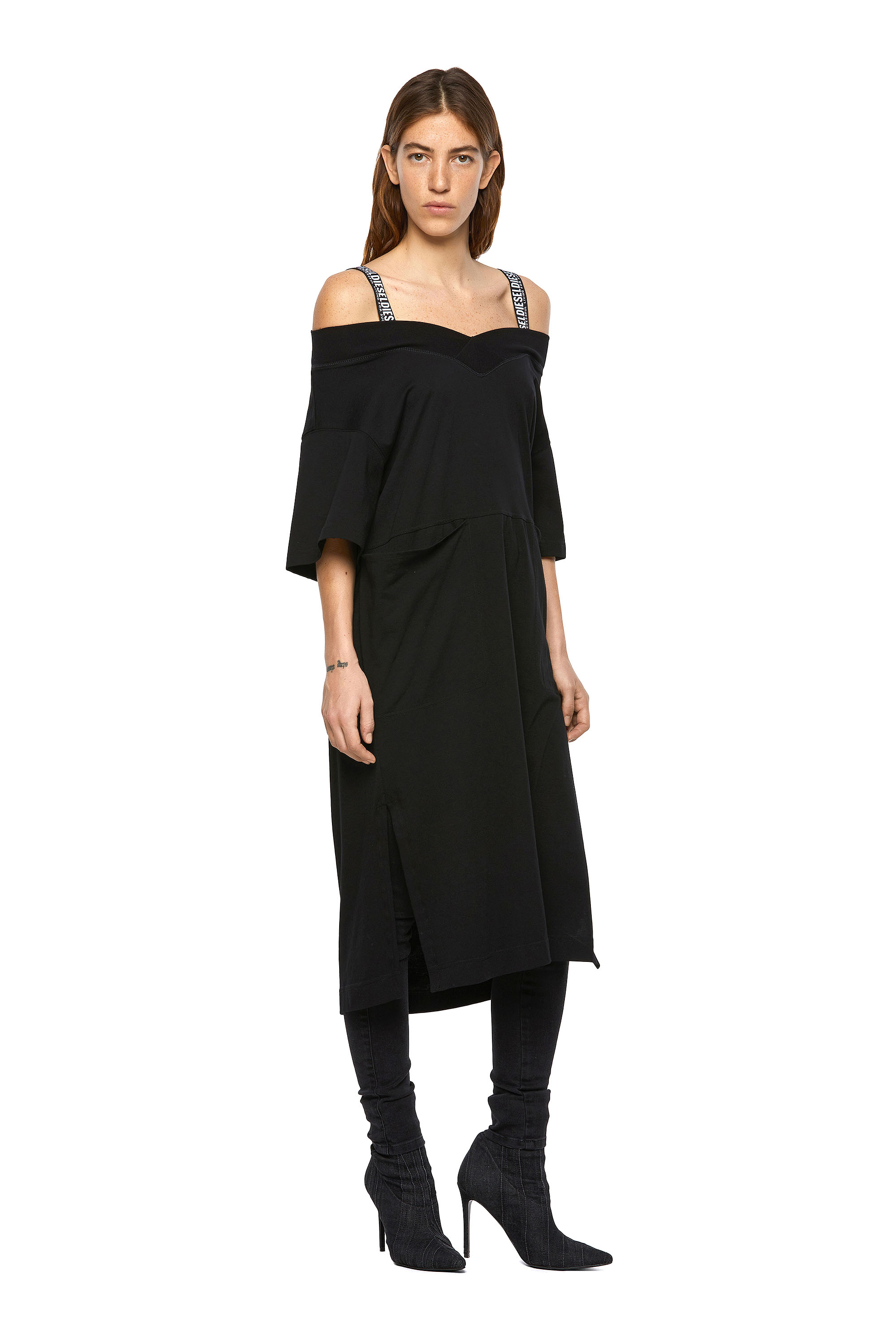 D-WORKIE, Black Diesel - D-WORKIE, Black - Dresses - Image 1
