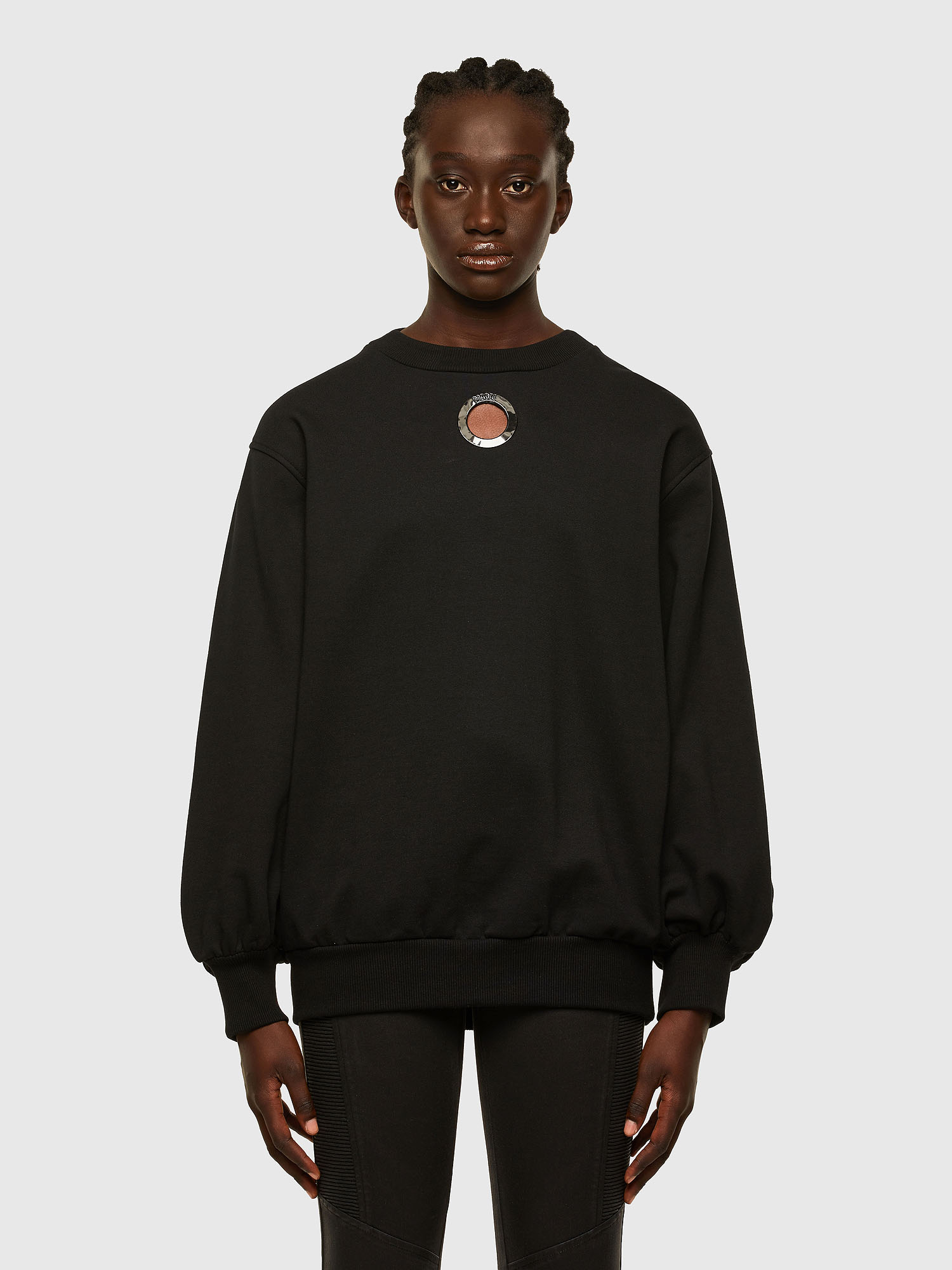 F-CIONDY, Black Diesel - F-CIONDY, Black - Sweaters - Image 1