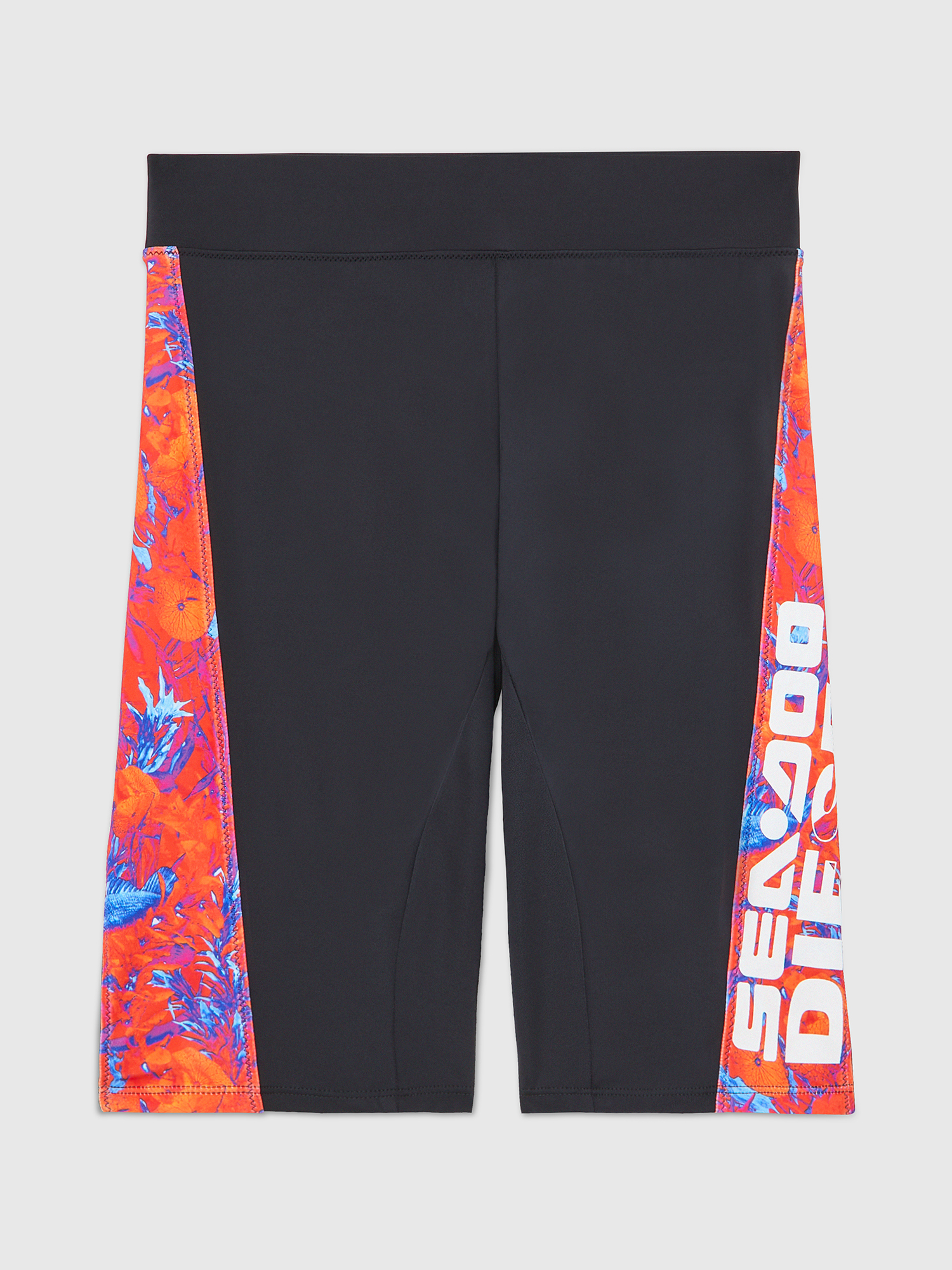 BFPN-CYCLERDOO, Black/Orange Diesel - BFPN-CYCLERDOO, Black/Orange - Swim shorts - Image 1
