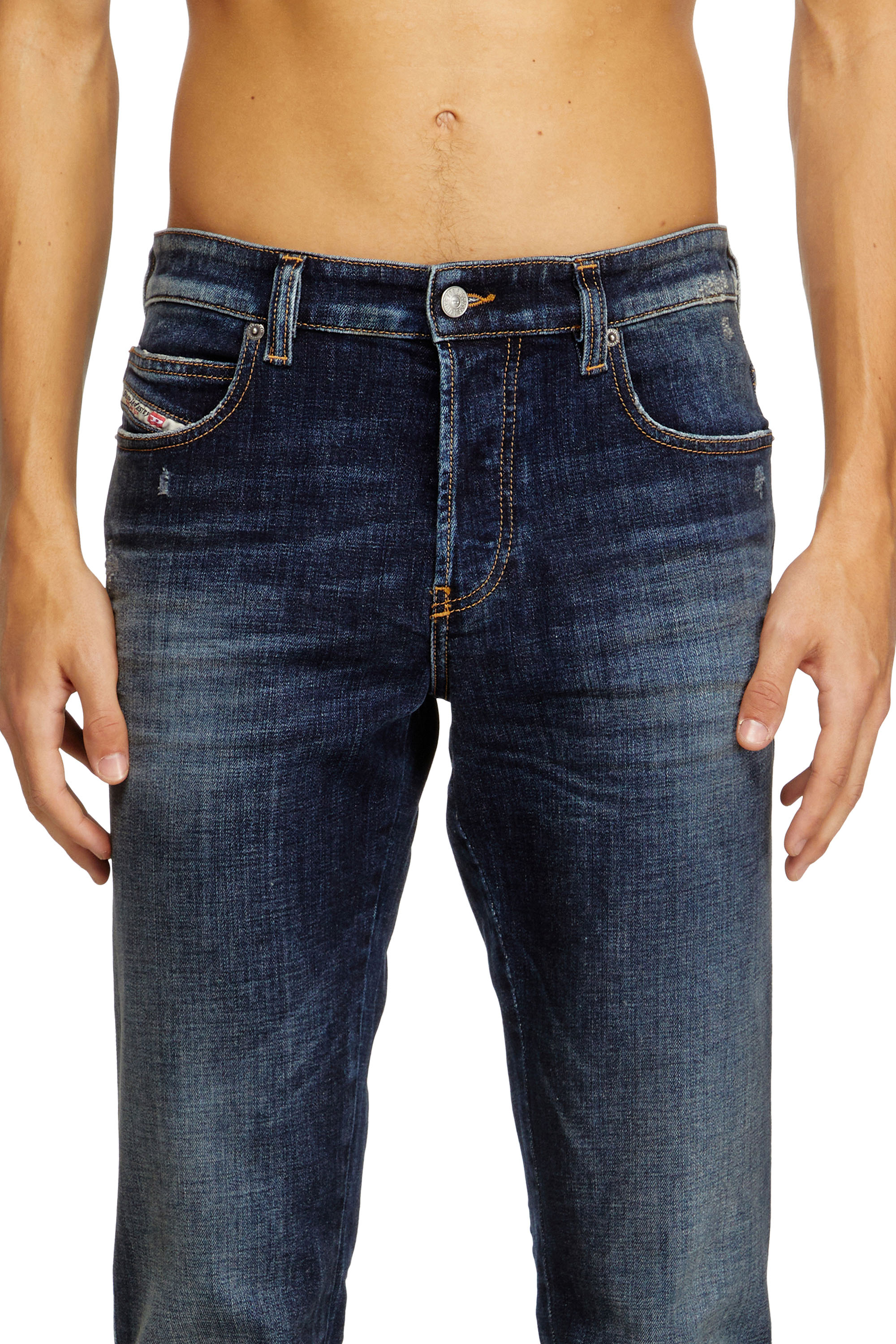 Diesel - Man's Slim Jeans 1993 D-Vyl 0ADBN, Dark Blue - 5