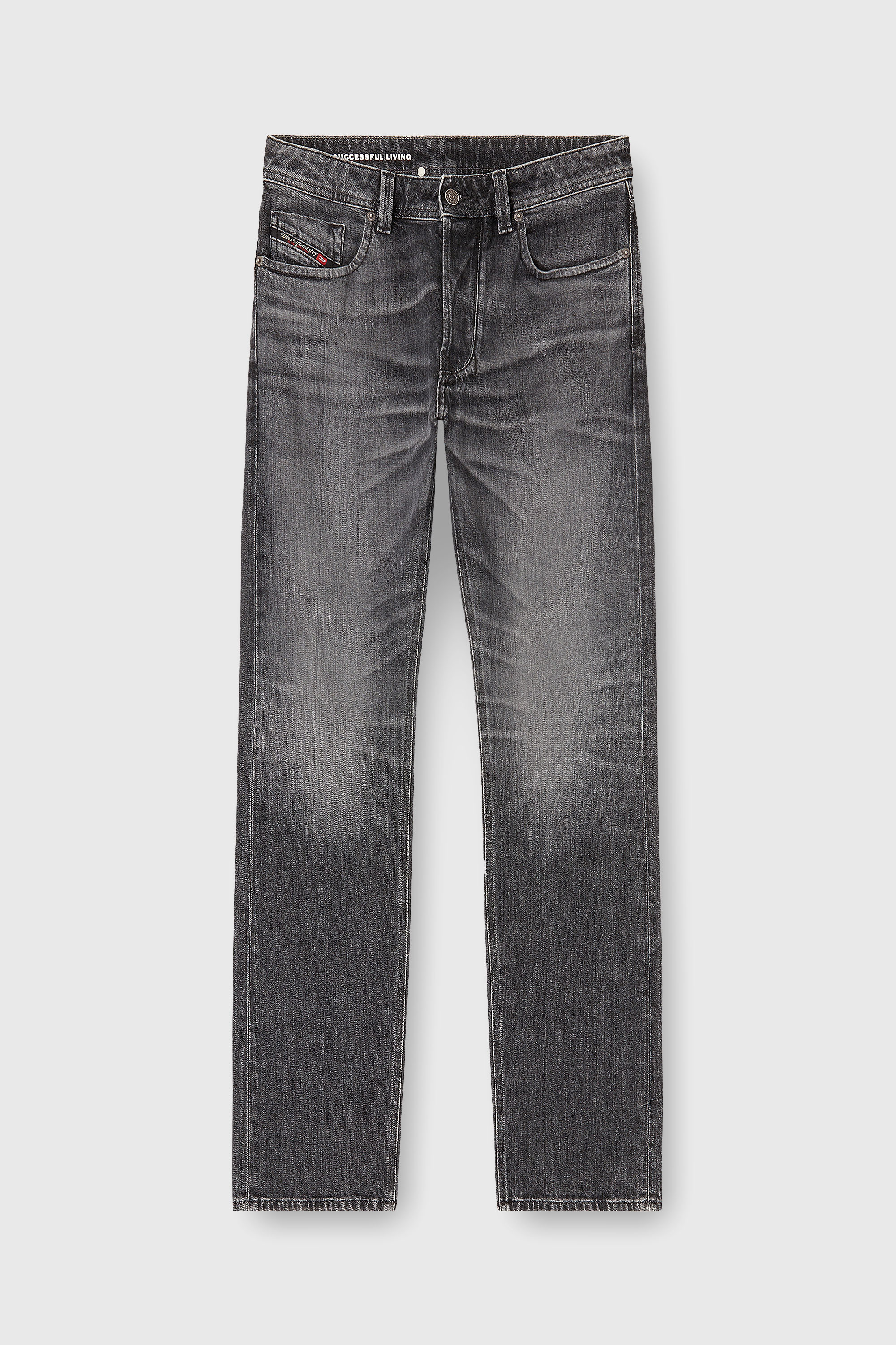 Diesel - Man's Regular Jeans 1985 Larkee 09N49, Grey - 4