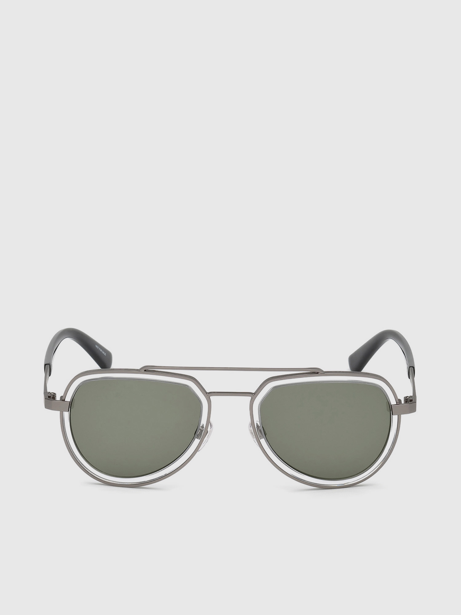 DL0266, Black/Grey Diesel - DL0266, Black/Grey - Sunglasses - Image 1