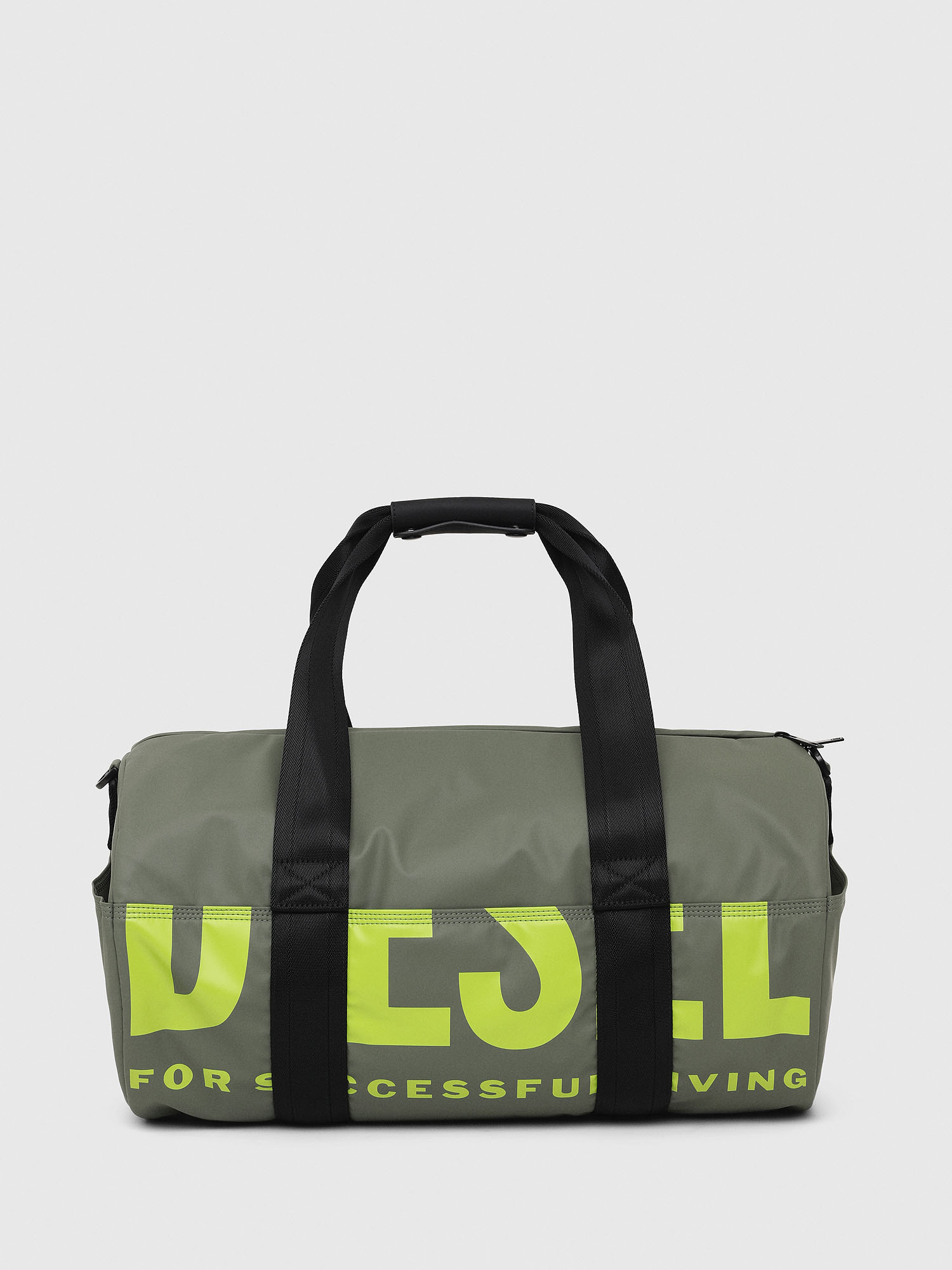 F-BOLD DUFFLE II, Olive Green Diesel - F-BOLD DUFFLE II, Olive Green - Travel Bags - Image 1