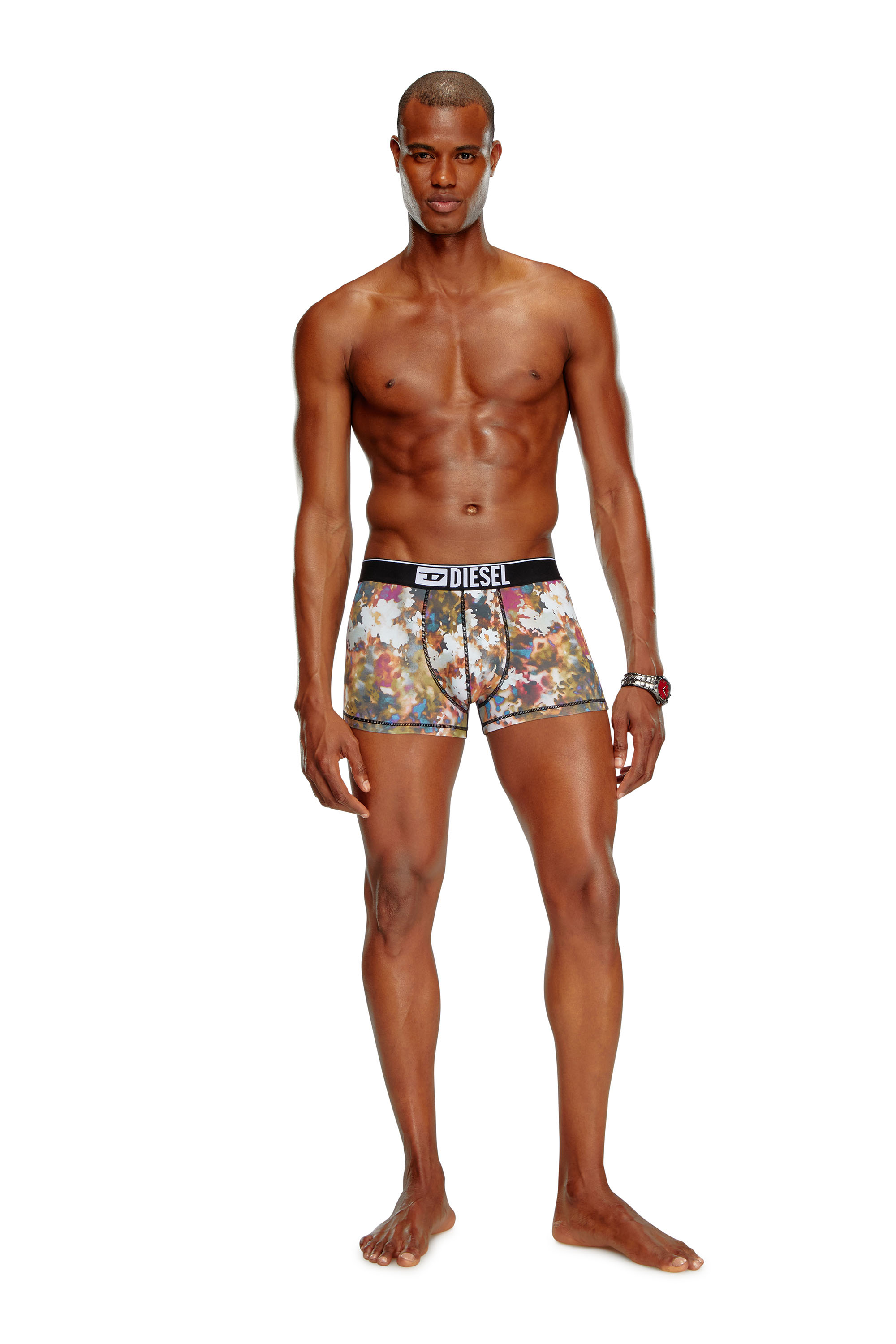 Diesel - UMBX-DAMIEN, Man's Boxer briefs with abstract print in Multicolor - 1