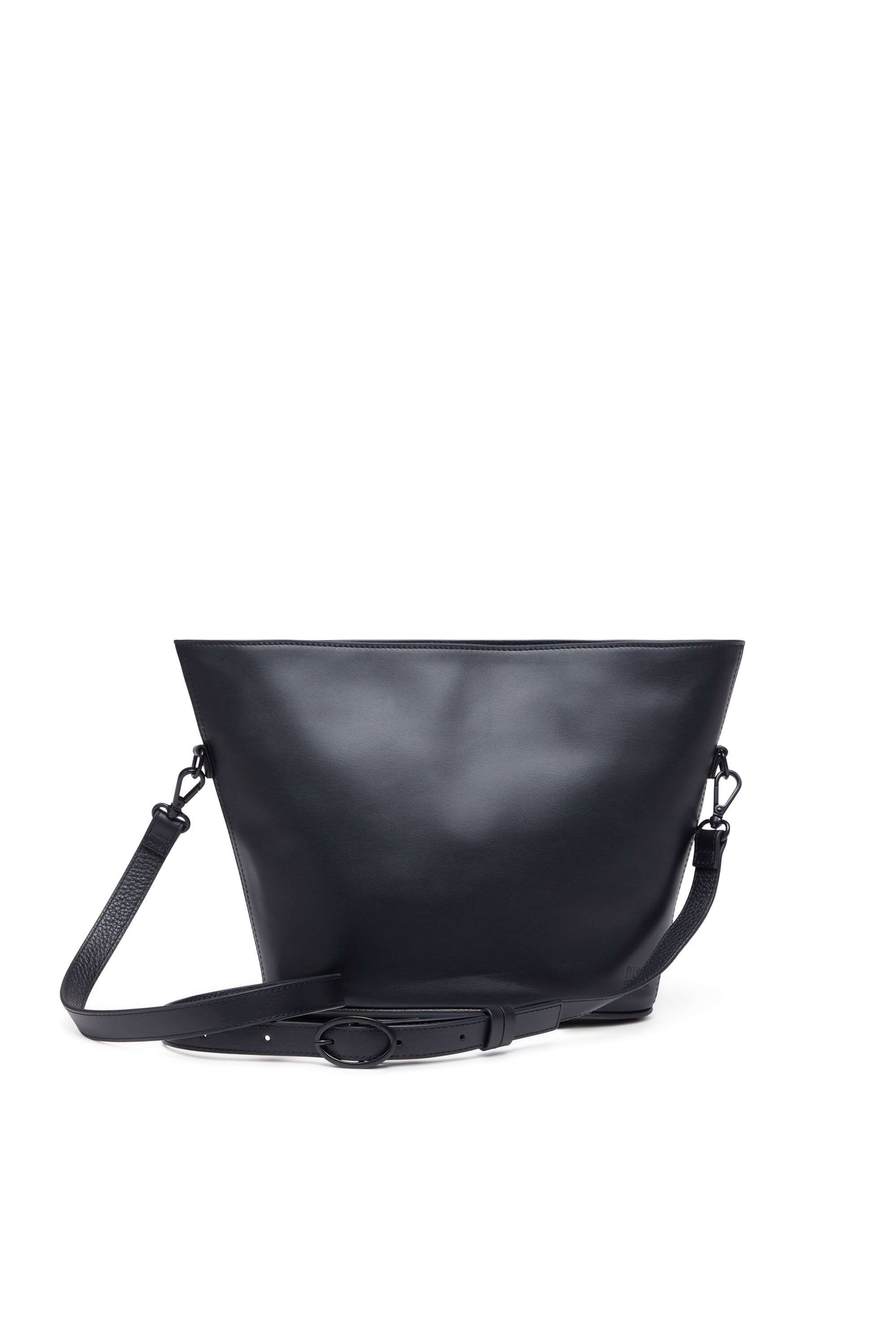 ODD S X: Leather crossbody with embossed D | Diesel