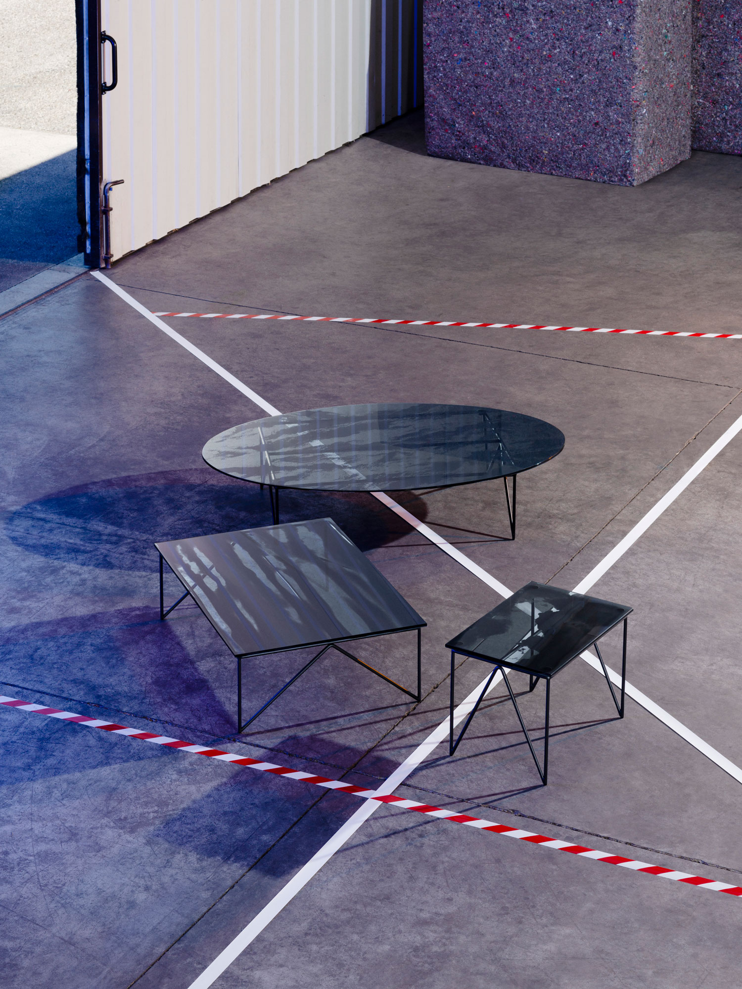 AEROZEPPELIN - RECTANGULAR TABLE, Multicolor - Furniture
