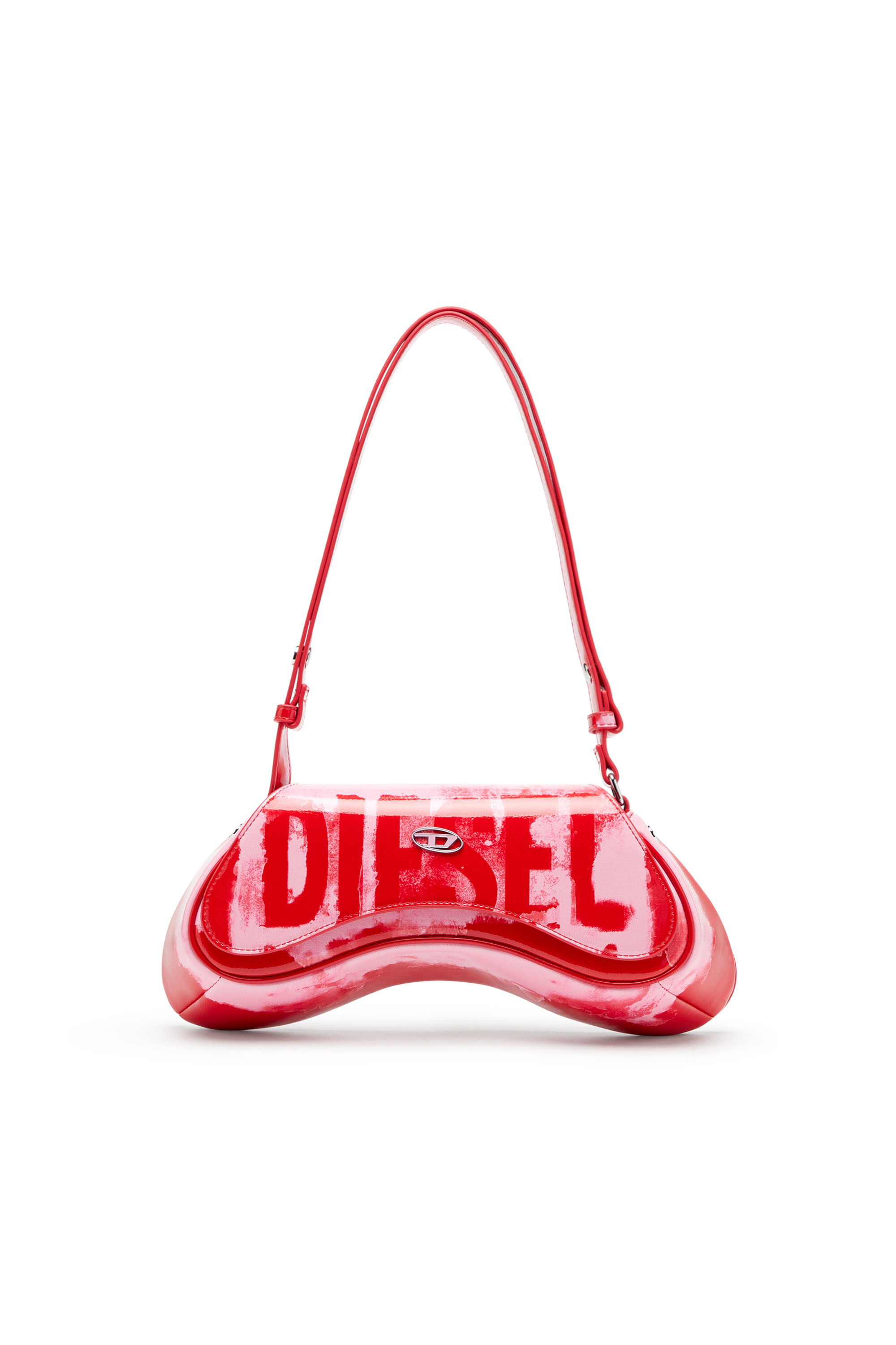 Diesel - PLAY CROSSBODY, Pink/Red - Image 1