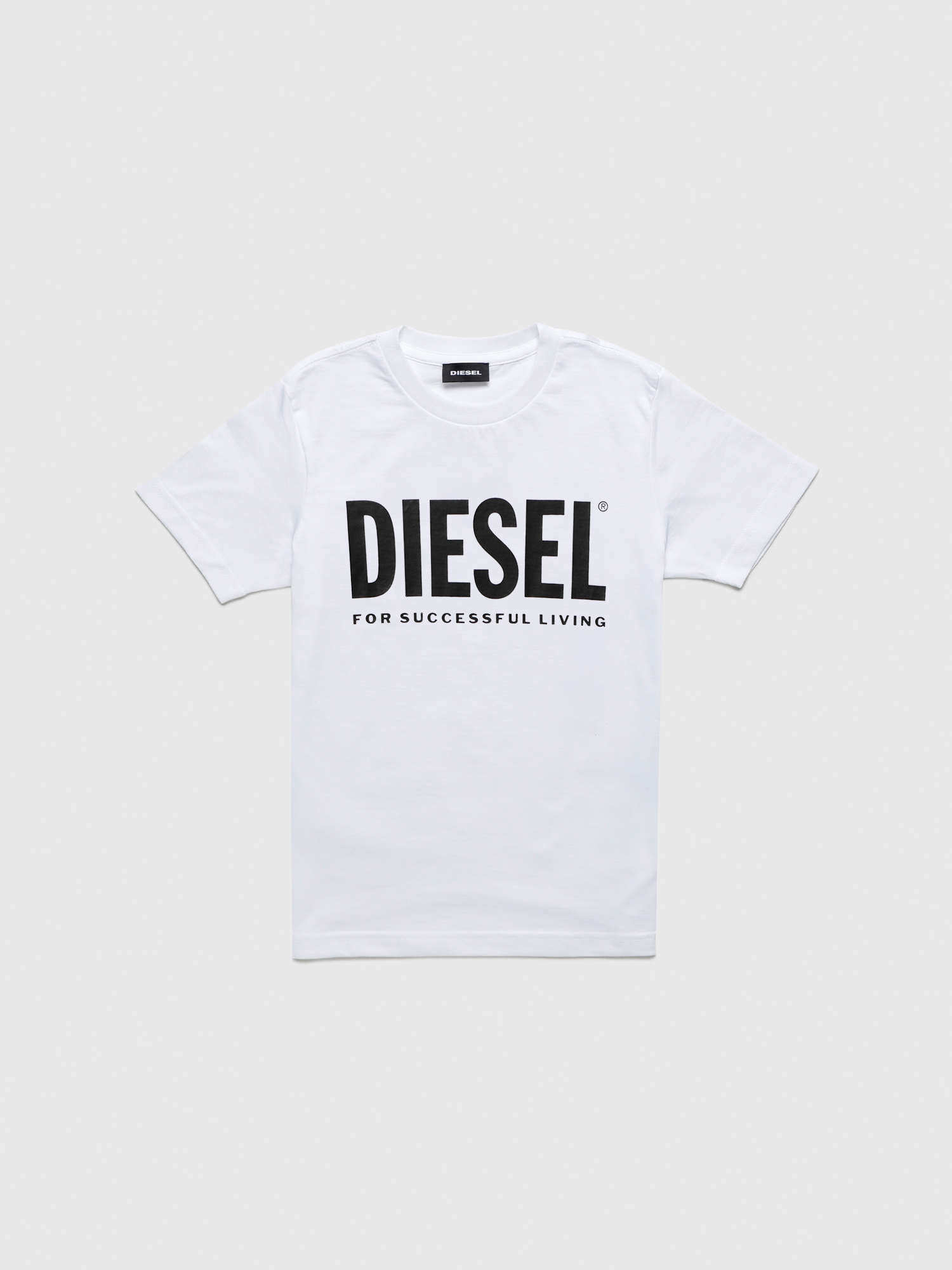 TJUSTLOGOB-R, White Diesel - TJUSTLOGOB-R, White - T-shirts and Tops - Image 1