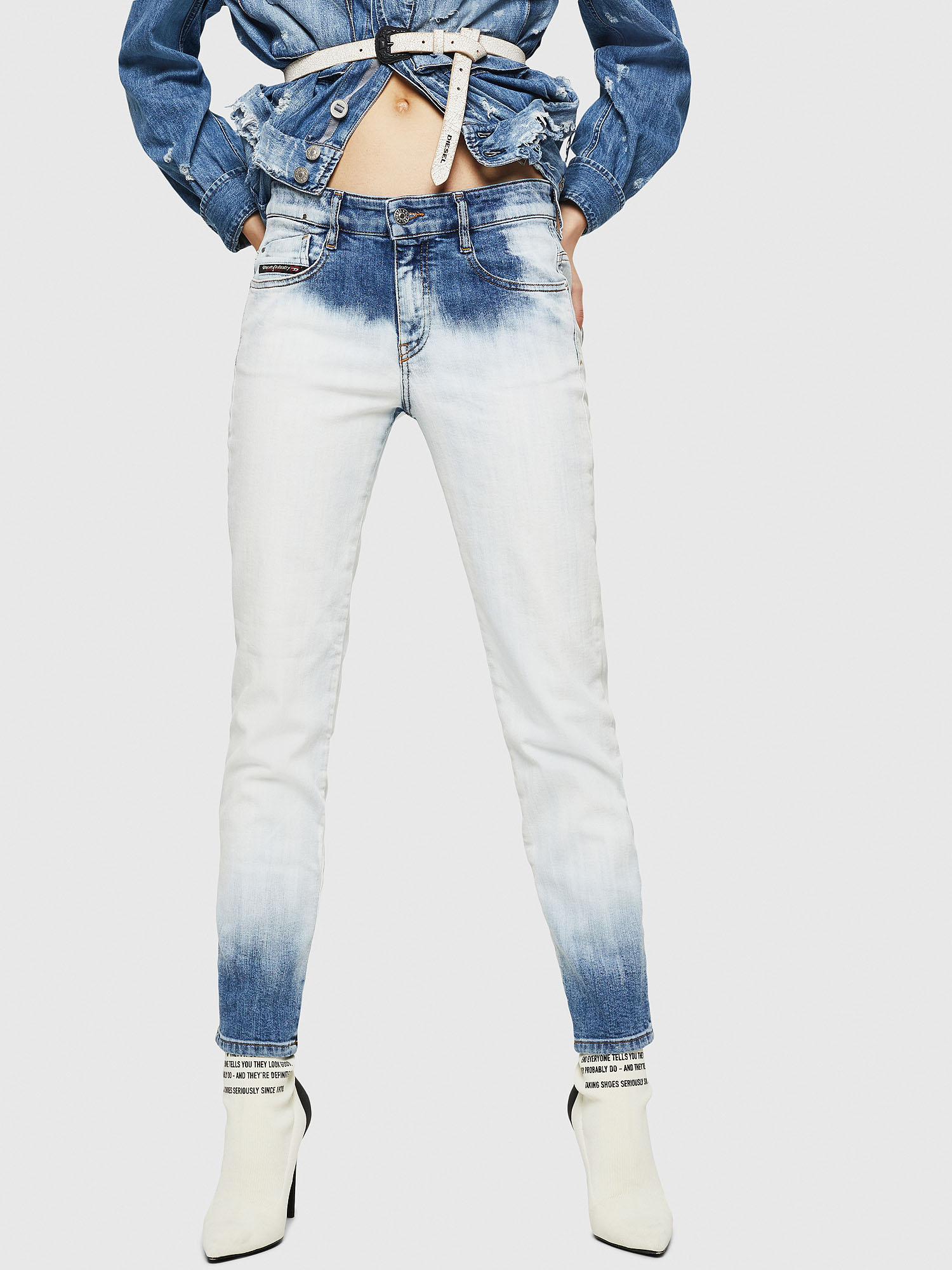 D-Rifty 084AR, Light Blue Diesel - D-Rifty 084AR, Light Blue - Jeans - Image 1