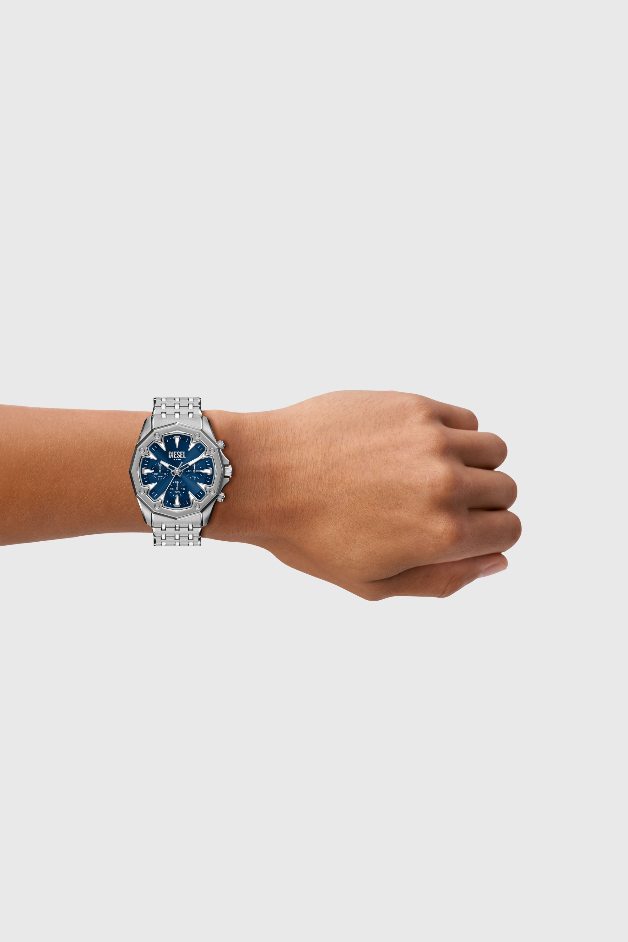 Men's Stinger Stainless Steel Watch | Silver | Diesel TR