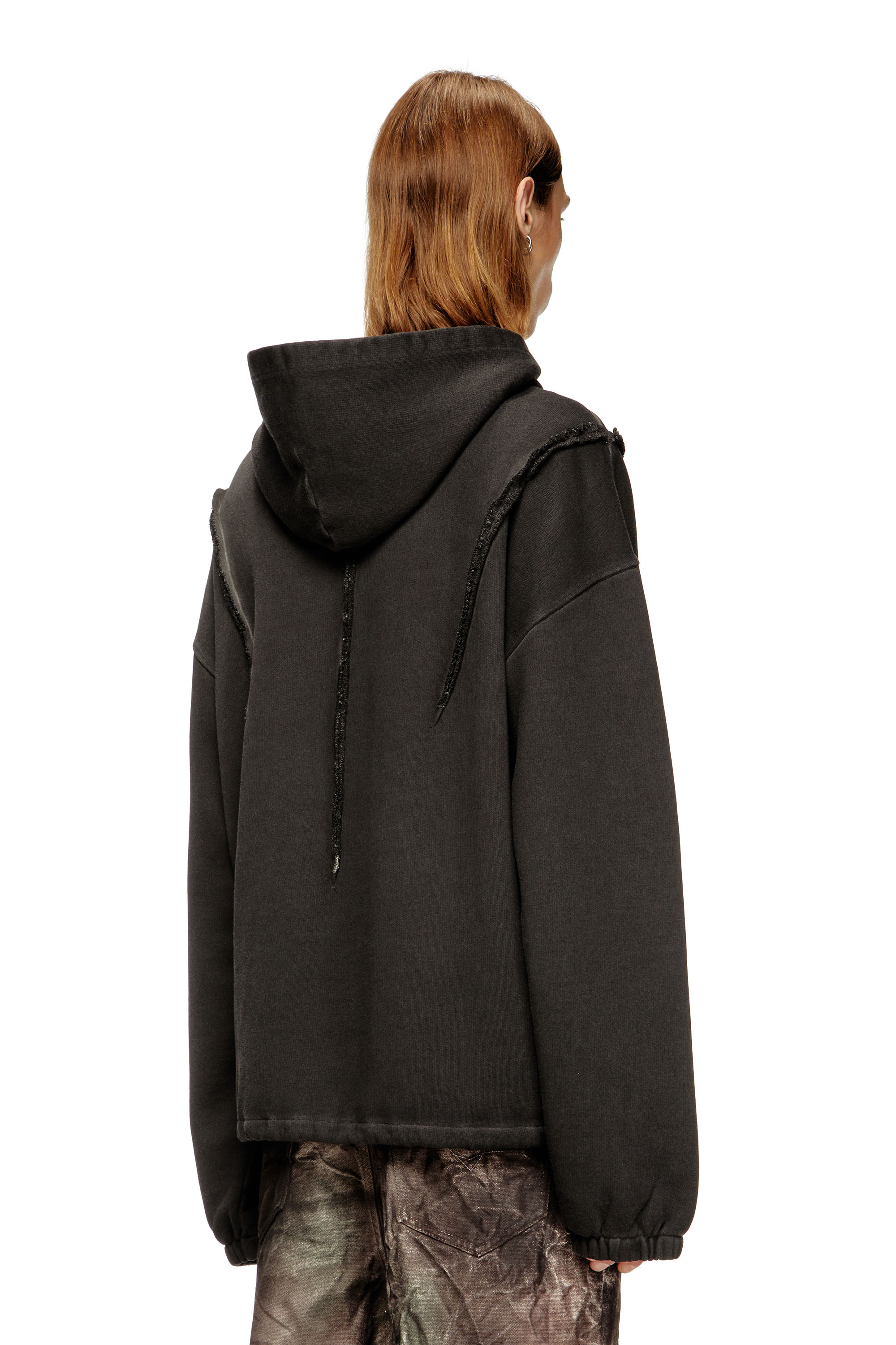 S-THUG-HOODIE, Black