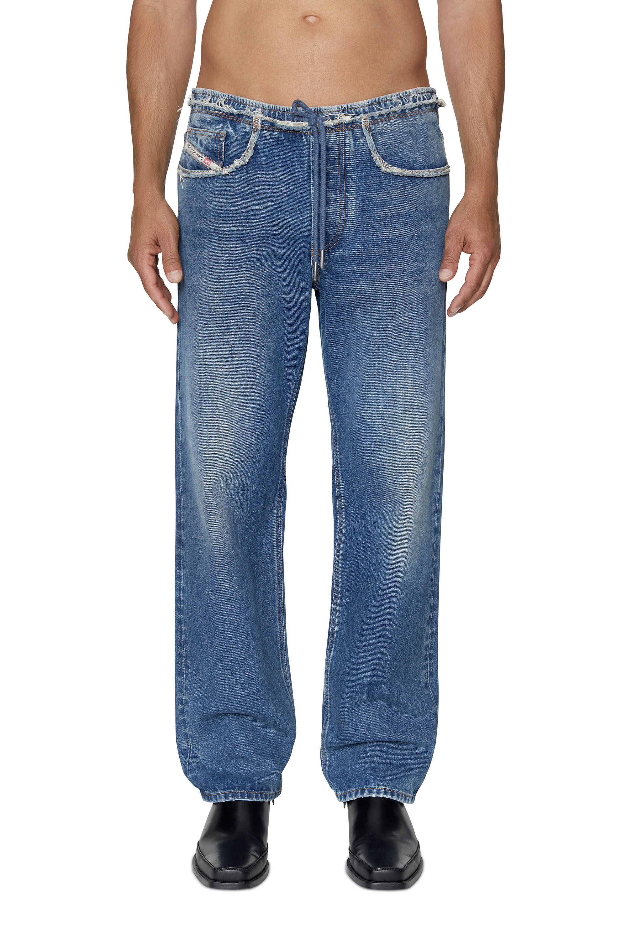 Diesel - D-Sert 007F2 Straight Jeans, Medium blue - Image 1