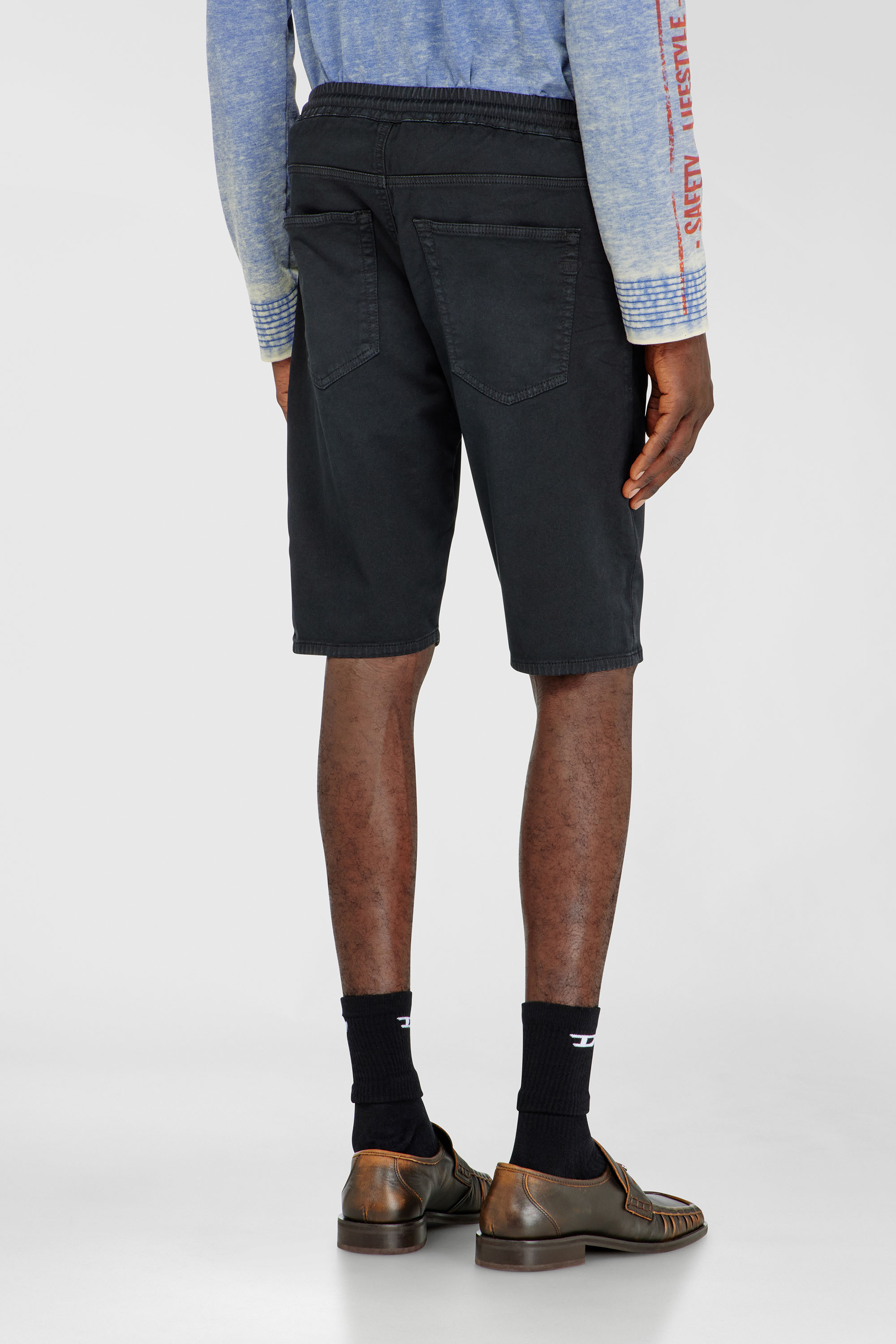 パンツ miko cross charm short pants BLACK Men's Chino shorts in JoggJeans | Black | Diesel TR