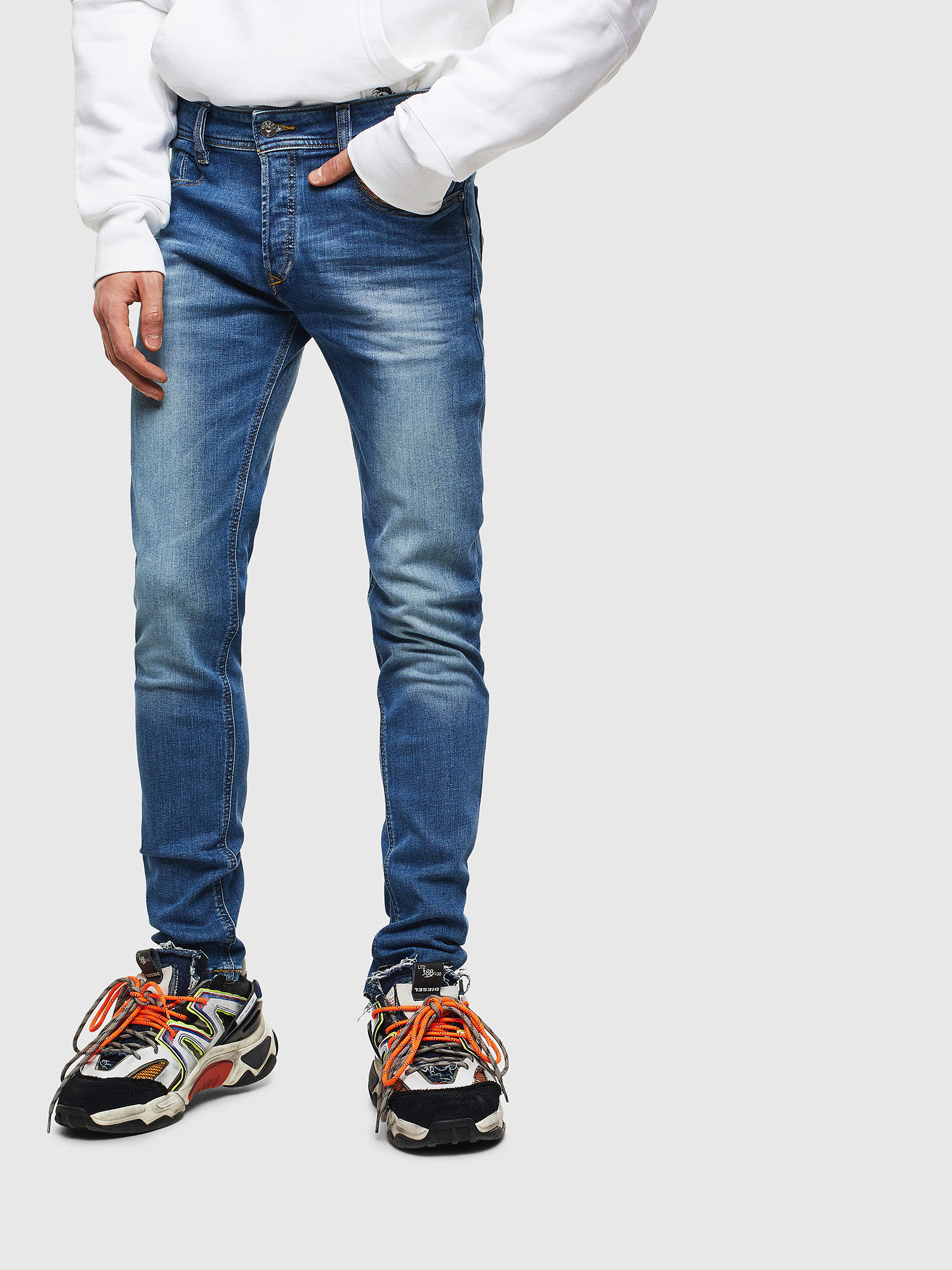 Sleenker CN053, Medium blue Diesel - Sleenker CN053, Medium blue - Jeans - Image 1