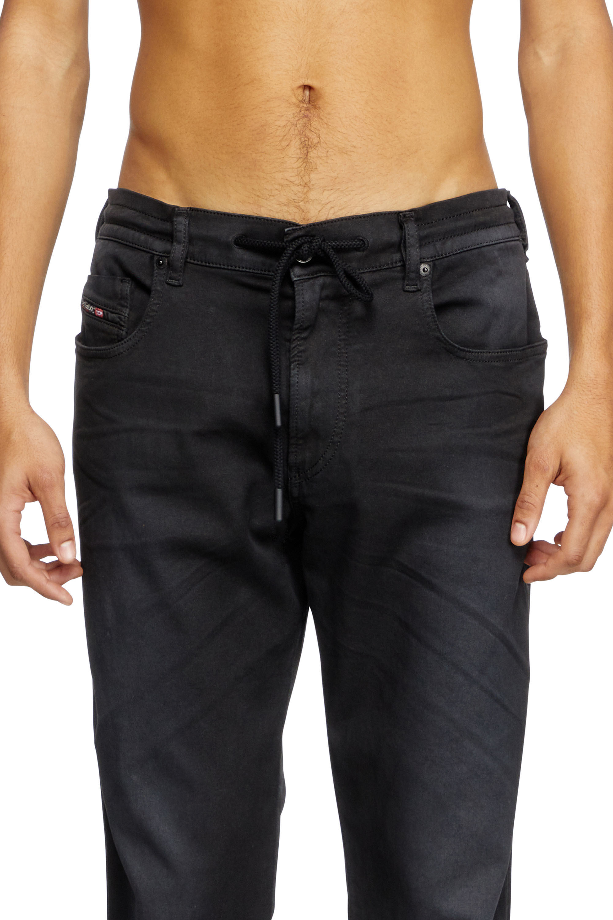 Diesel - Man's Slim 2062 D-Strukt Joggjeans® 0670M, Black - 5