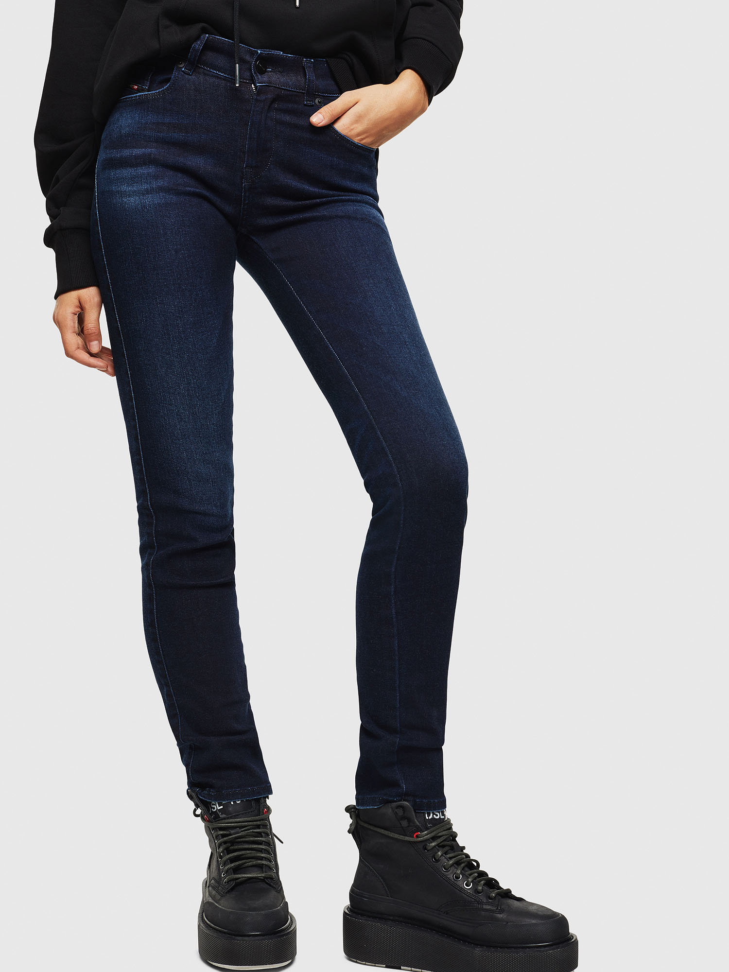 Sandy 083AG, Dark Blue Diesel - Sandy 083AG, Dark Blue - Jeans - Image 1