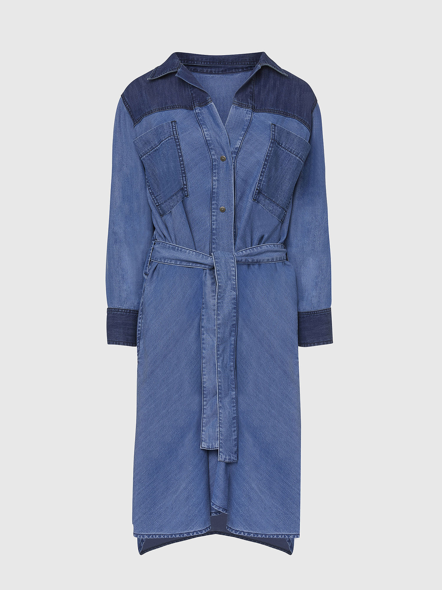 DE-NIAVY, Light Blue Diesel - DE-NIAVY, Light Blue - Dresses - Image 1