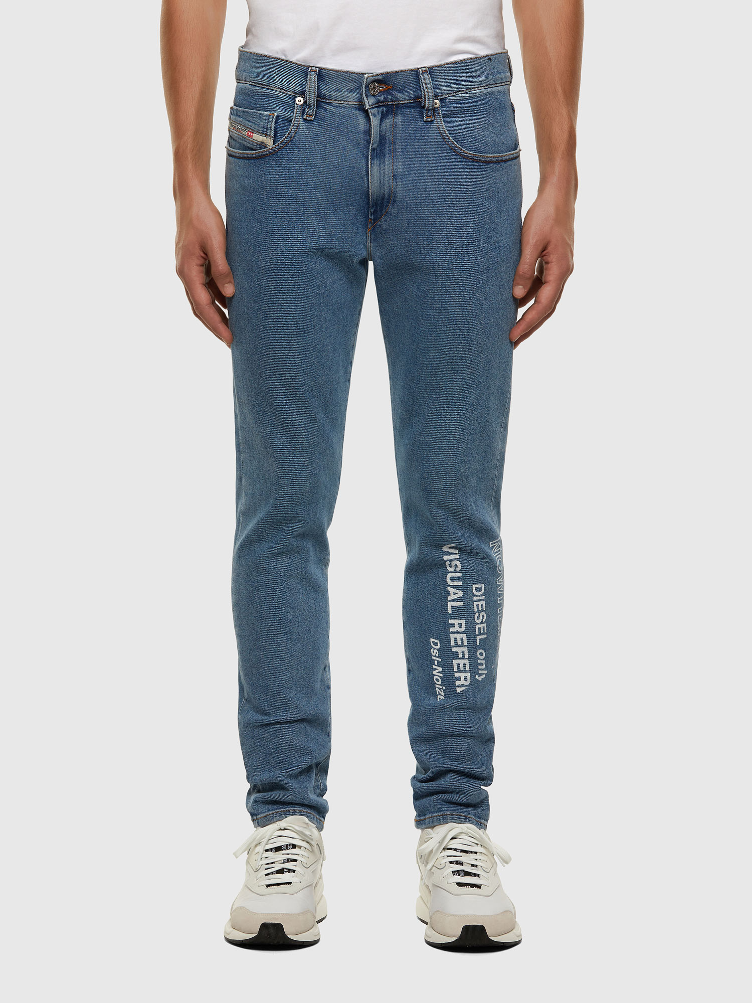 D-Strukt 009DX, Light Blue Diesel - D-Strukt 009DX, Light Blue - Jeans - Image 1