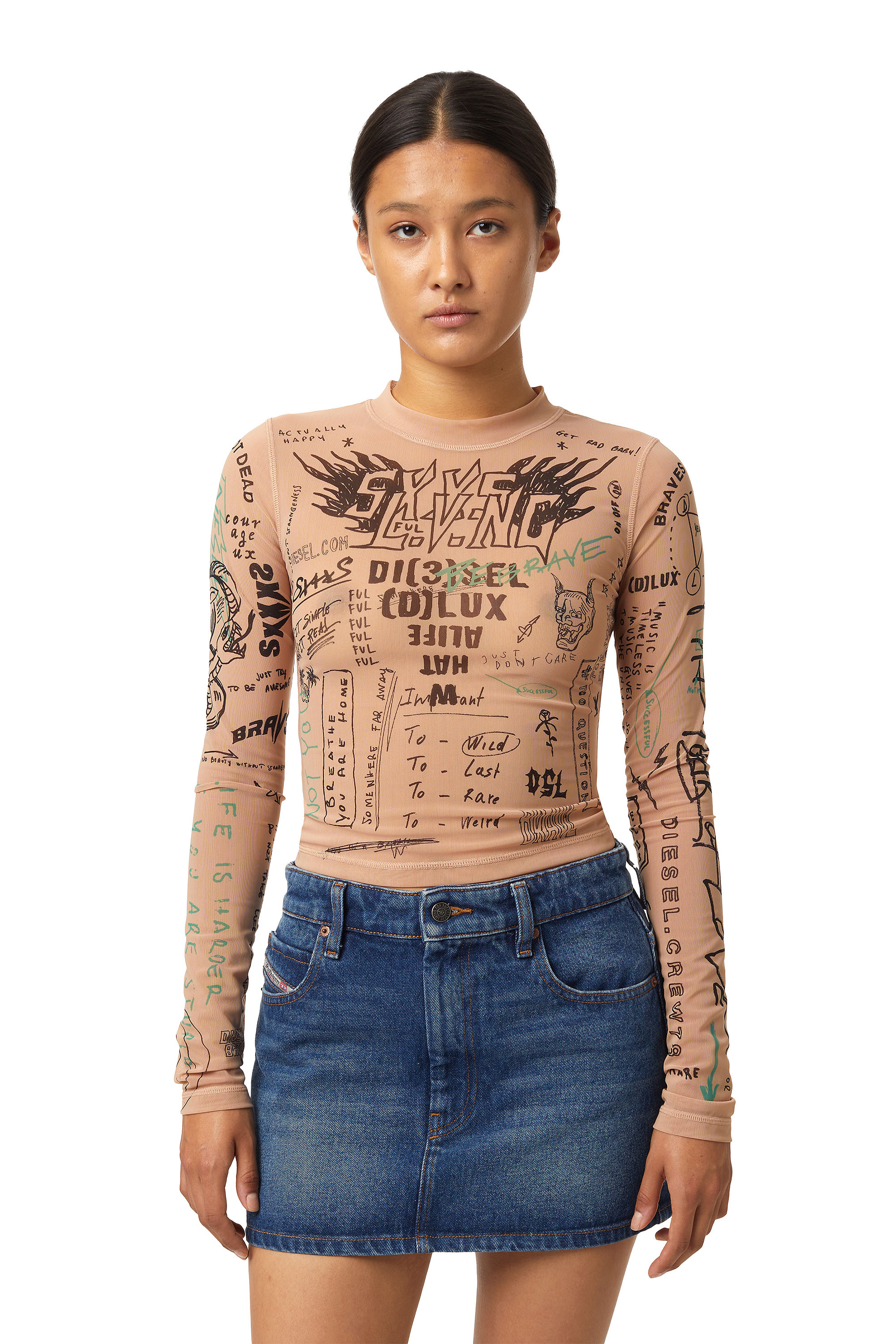 T-SIELAY, Face Powder Diesel - T-SIELAY, Face Powder - T-Shirts - Image 1