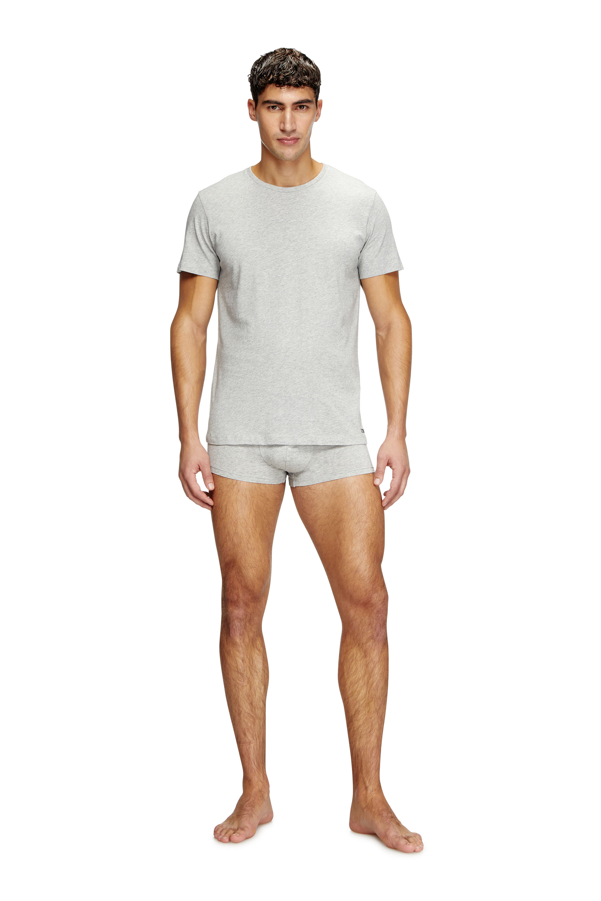 Diesel - RANDAL-D-BOX-3PACK, Man's Three-pack of T-shirts in Grey/Black - 1