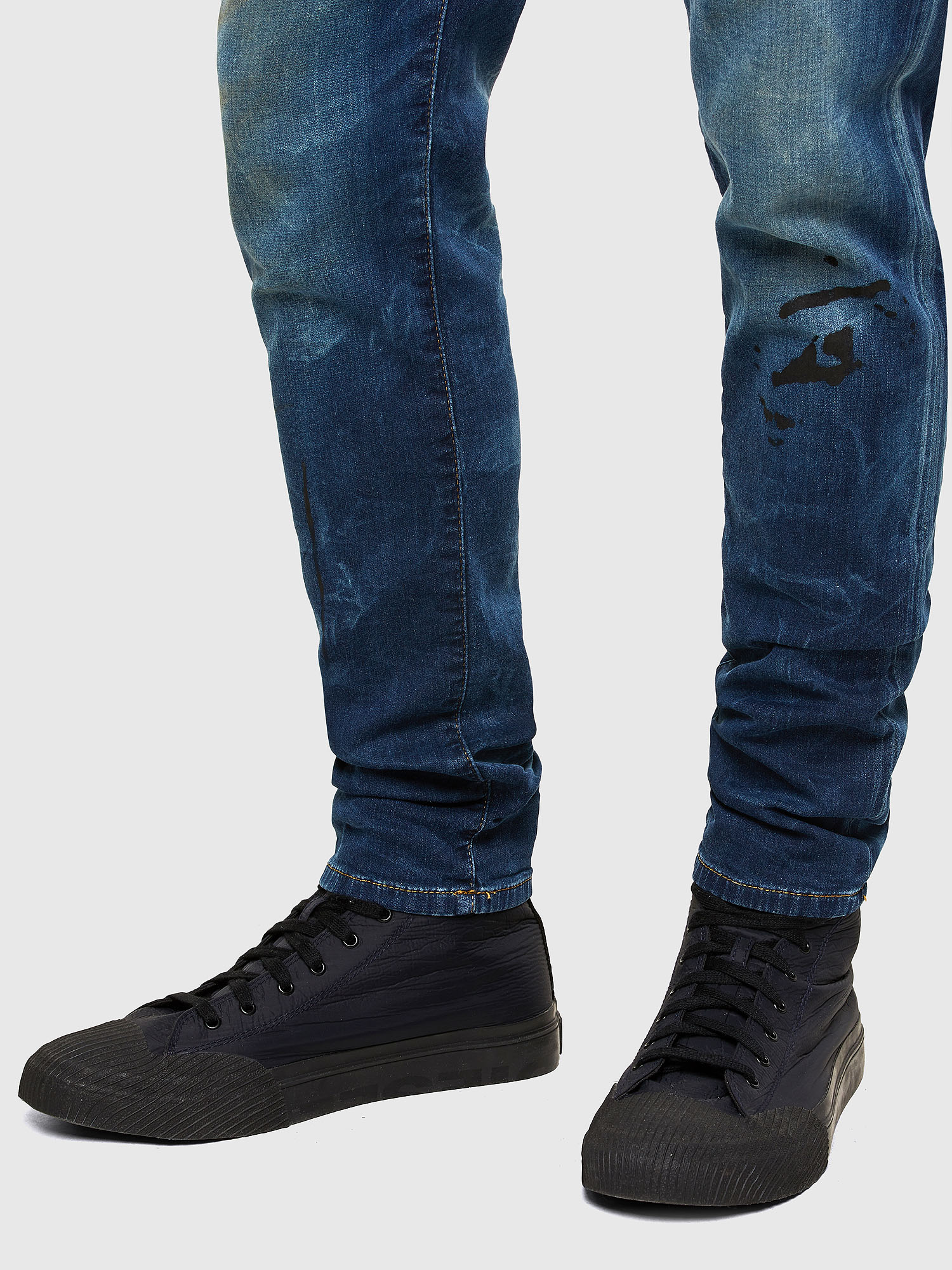 Diesel - D-Strukt JoggJeans® 069RU Slim, Medium blue - Image 4