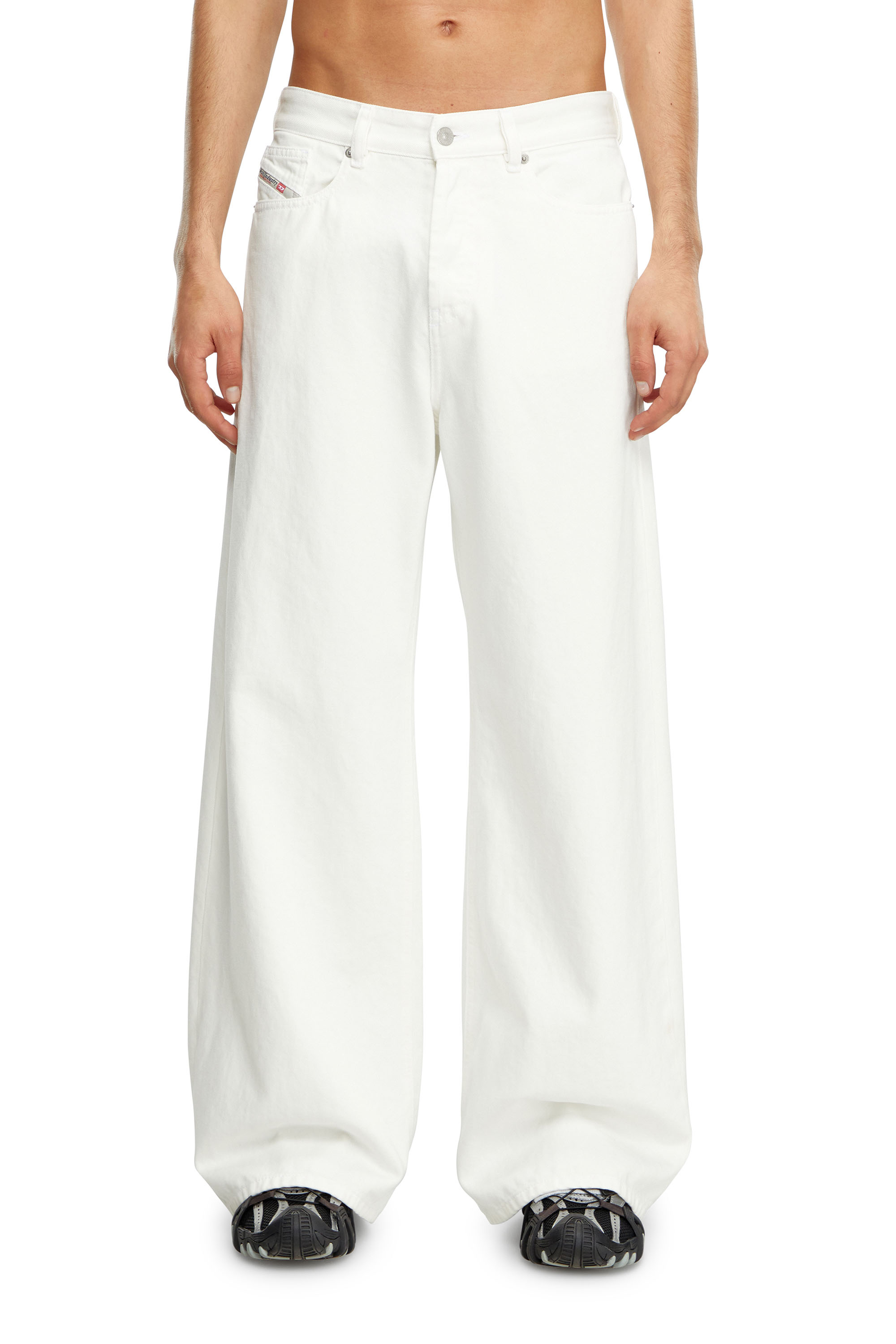 Diesel - Woman Straight Jeans 1996 D-Sire 09I41, White - Image 5