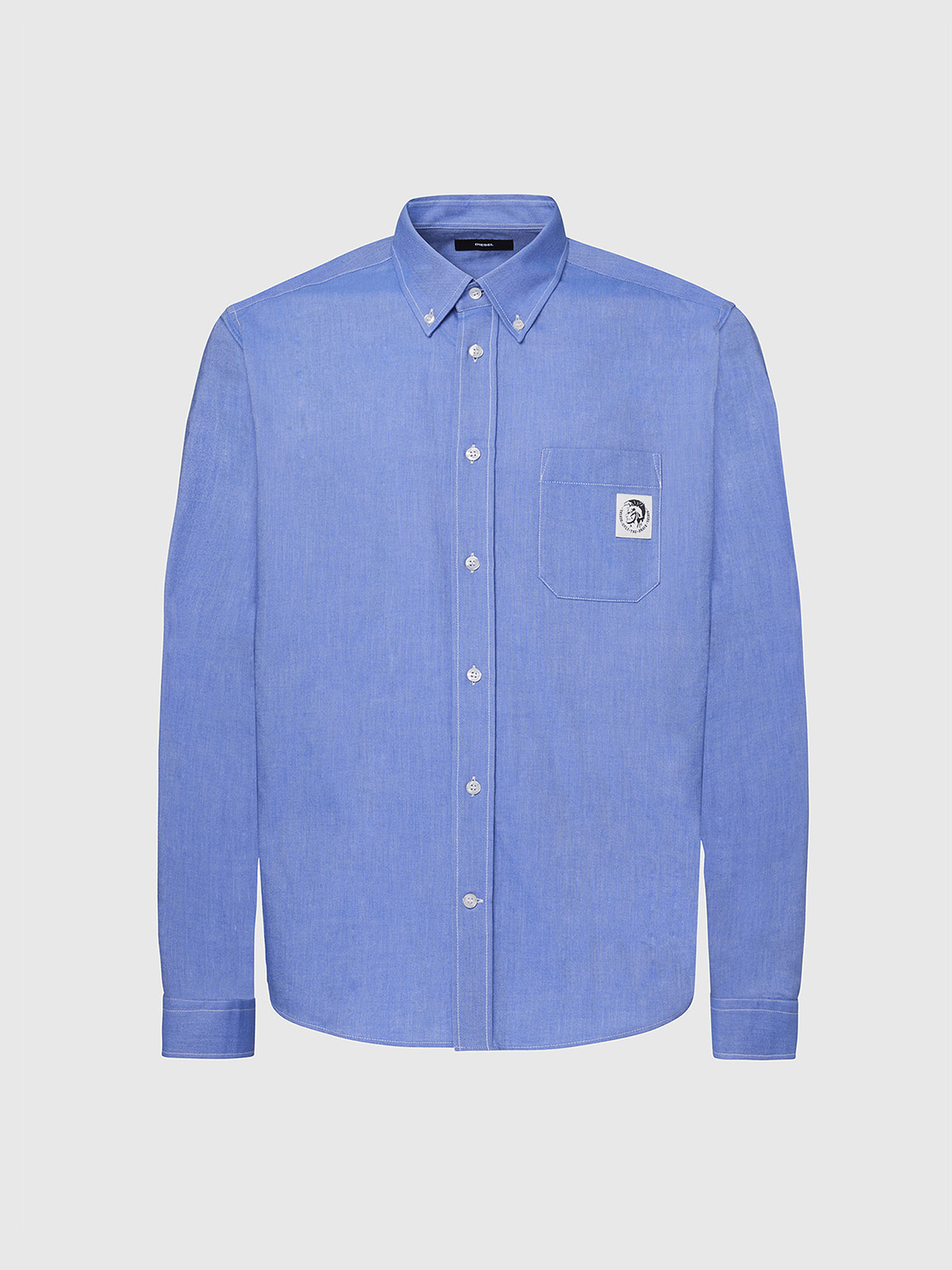 S-JAMES, Light Blue Diesel - S-JAMES, Light Blue - Shirts - Image 1