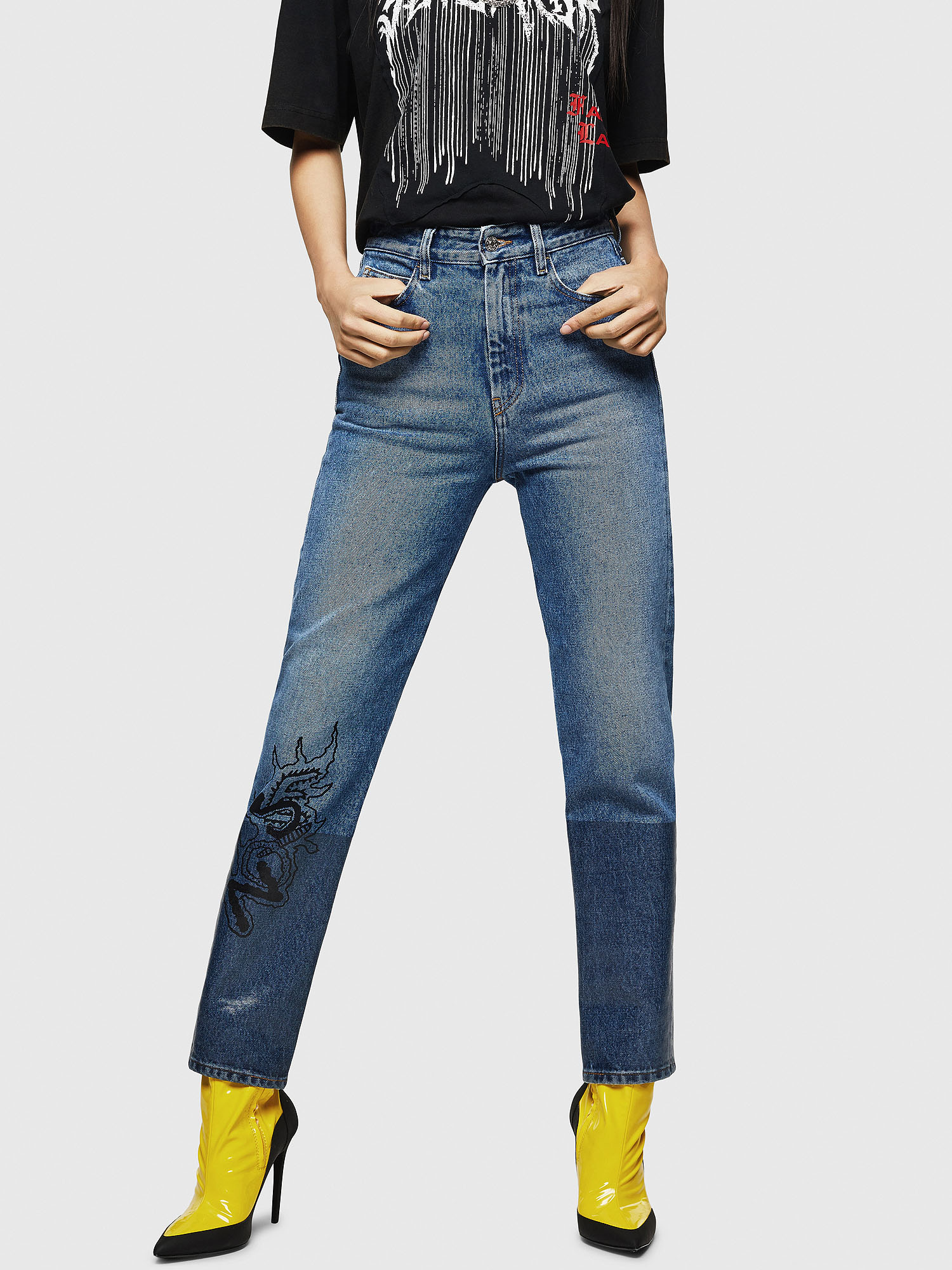 D-Eiselle 0078T, Light Blue Diesel - D-Eiselle 0078T, Light Blue - Jeans - Image 1