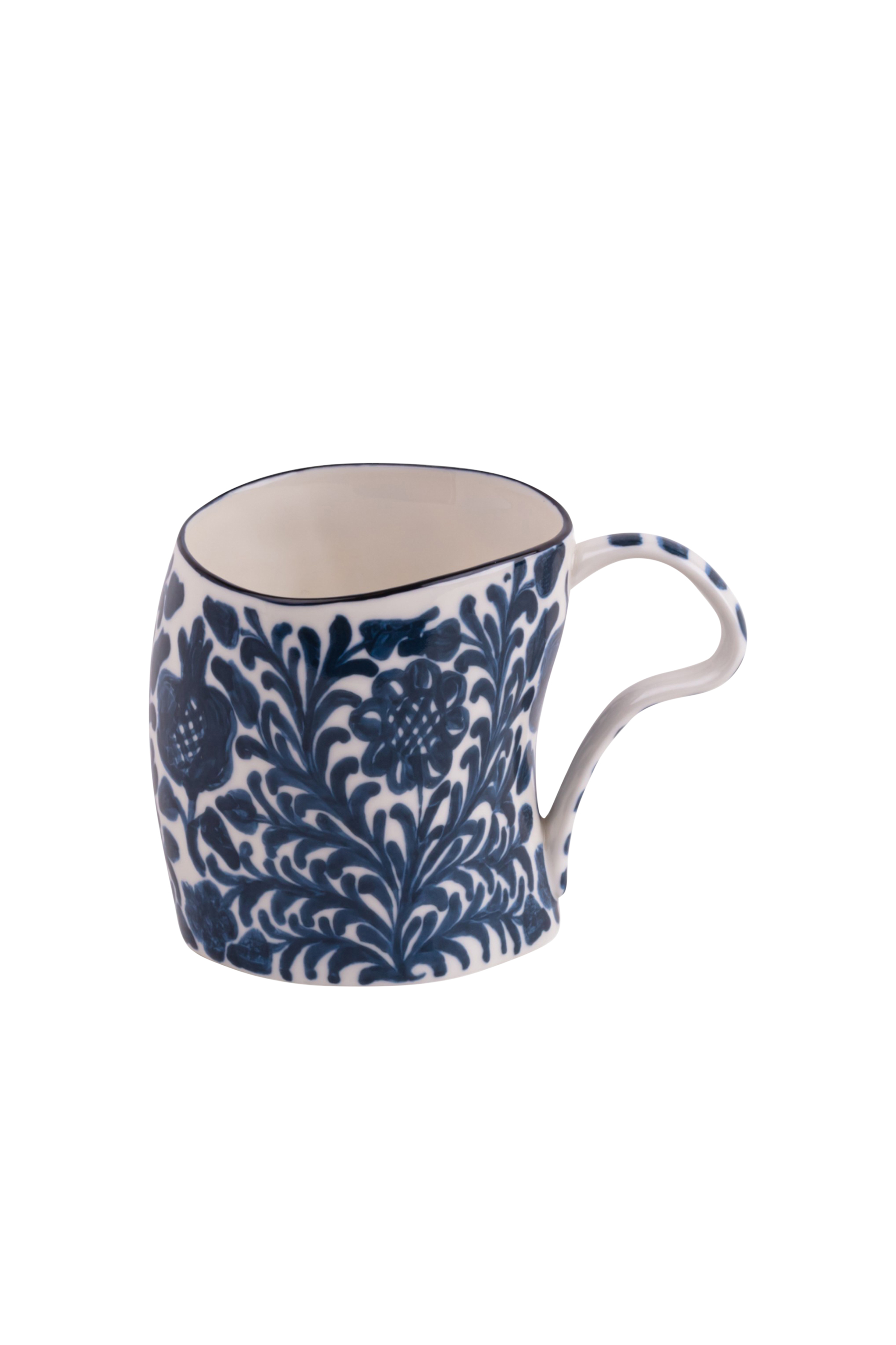 Diesel - 11267 PORCELAIN MUG "CLASSIC ON ACID" -, Unisex's Porcelain mug in White/Blue - 1