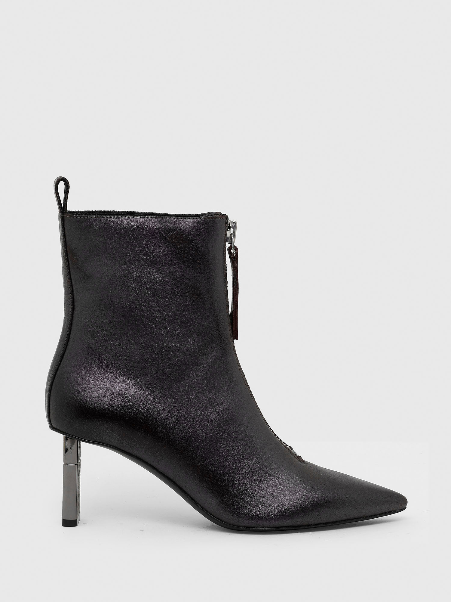 D-LEZIPPO MAB, Dark Violet Diesel - D-LEZIPPO MAB, Dark Violet - Ankle Boots - Image 1