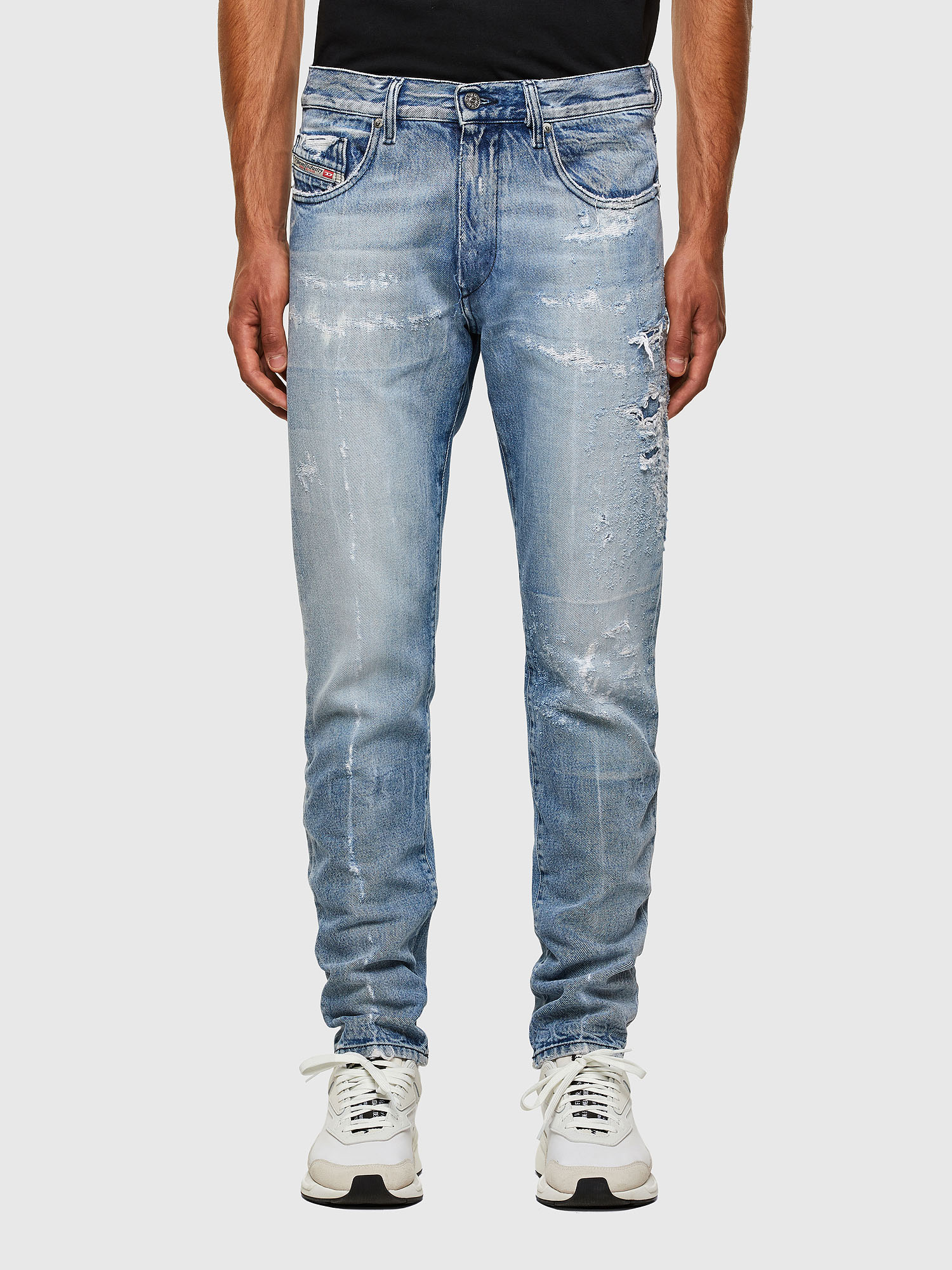 D-Strukt 009KH, Light Blue Diesel - D-Strukt 009KH, Light Blue - Jeans - Image 1