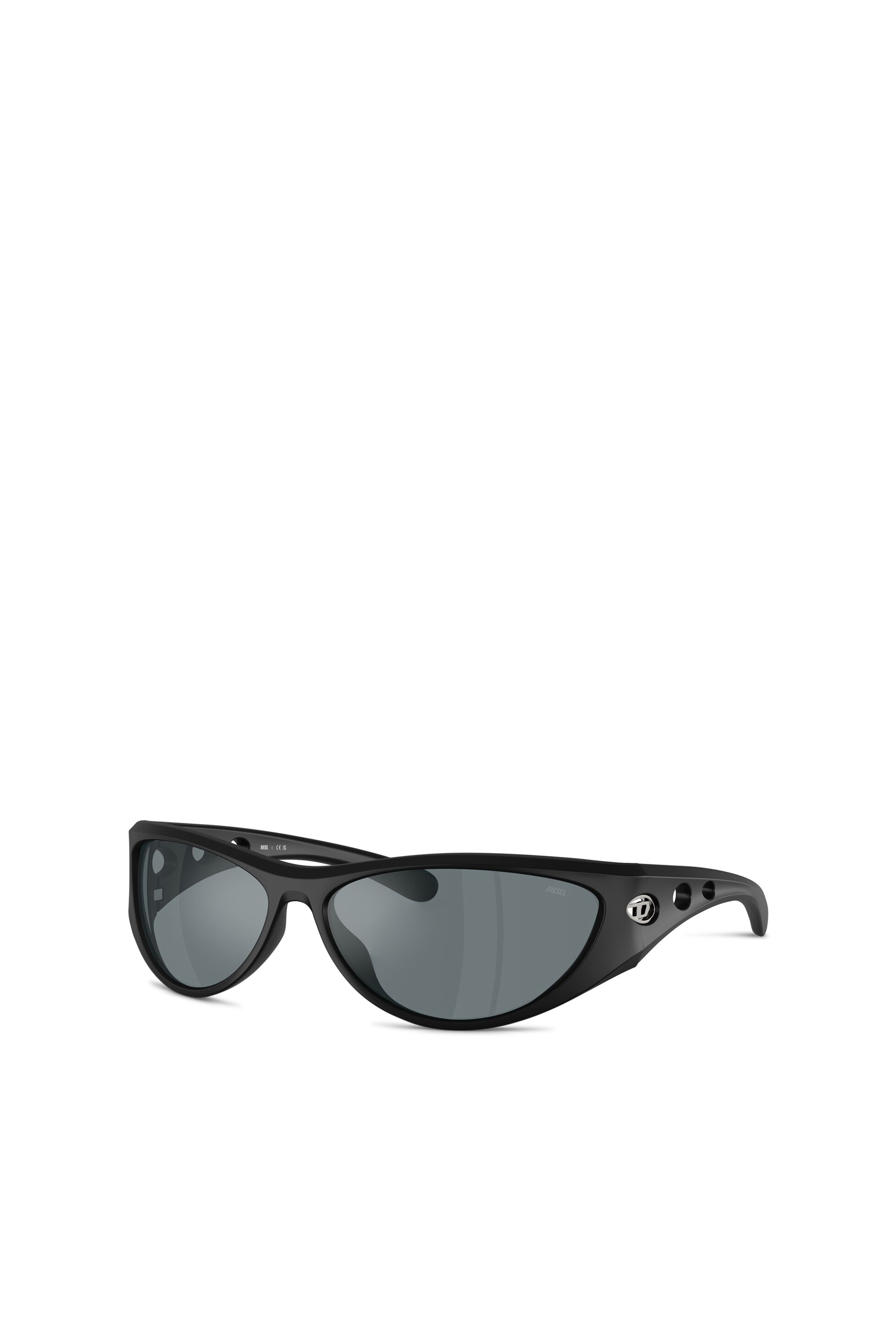 Diesel - 0DL3004U, Unisex's Cat-eye style sunglasses in Black - 4