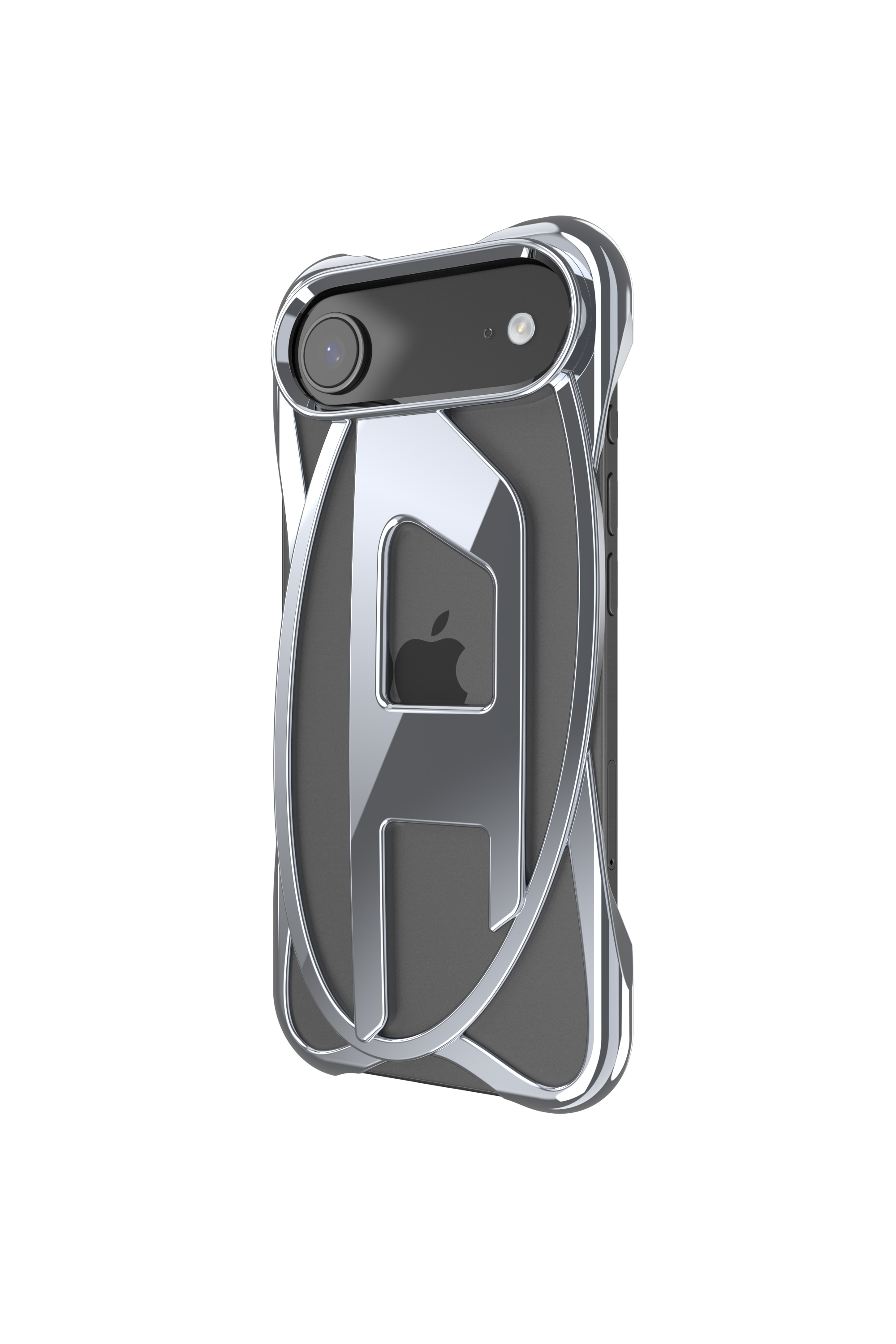 iPhoneアクセサリー DIESEL CAGED D CASE iPhone 17 Pro Max Women's Caged D glossy case for iPhone 17 Air | Grey | Diesel
