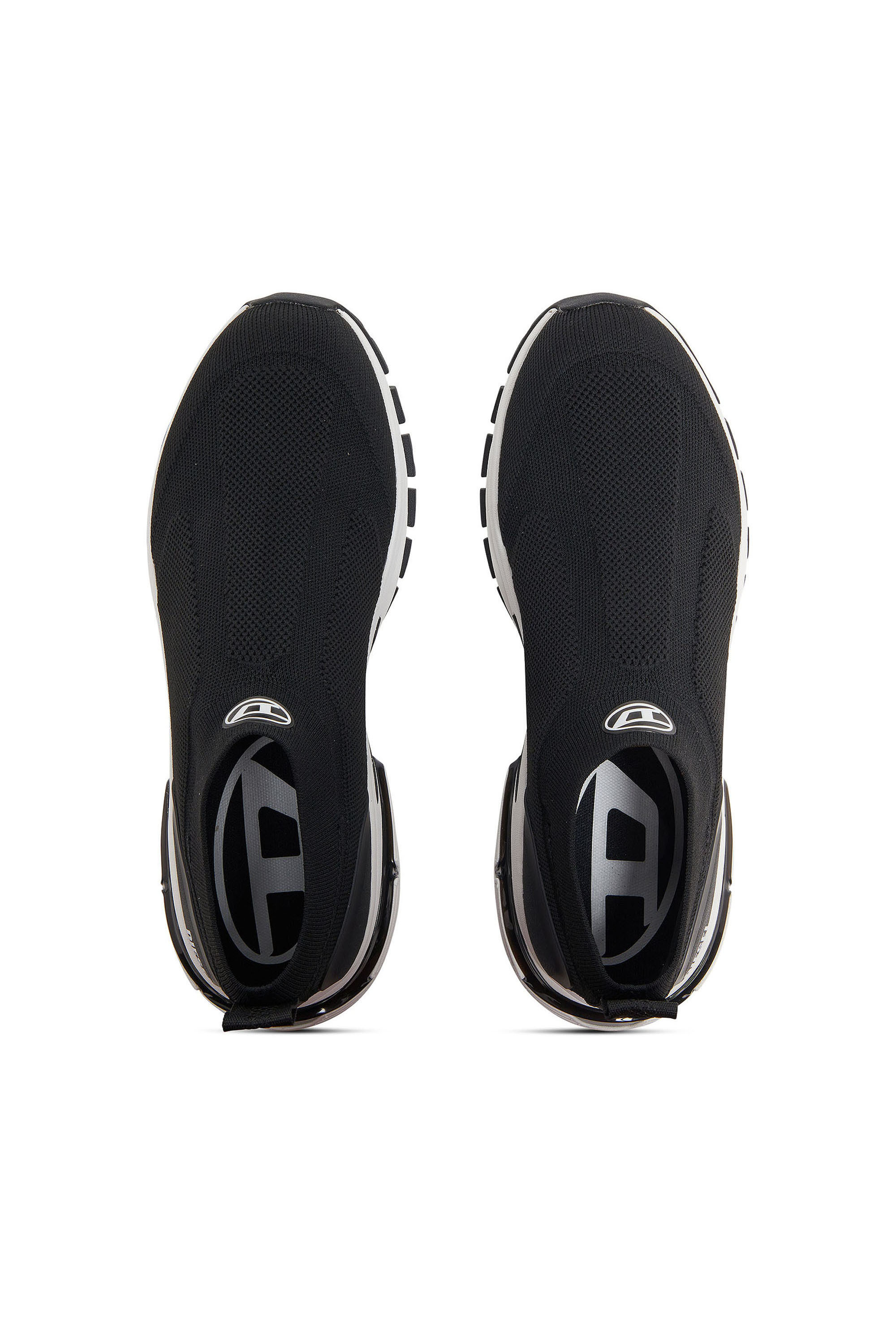 Diesel - S-PRO-V-DENSE-SOCKS, Man's Pro-V-Dense-Slip-on knit sock sneakers in Black - 4