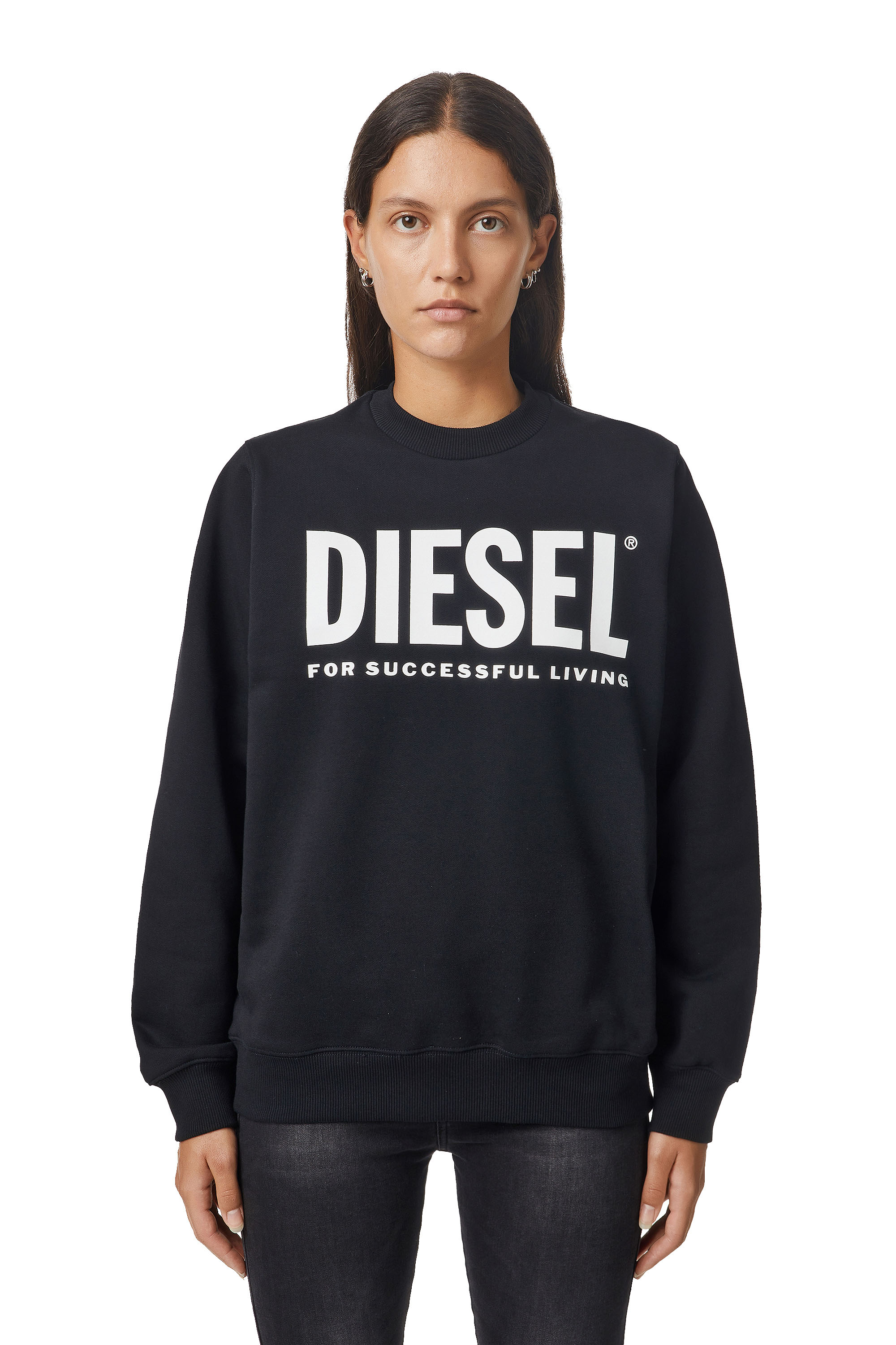 F-ANG, Black/White Diesel - F-ANG, Black/White - Sweaters - Image 1