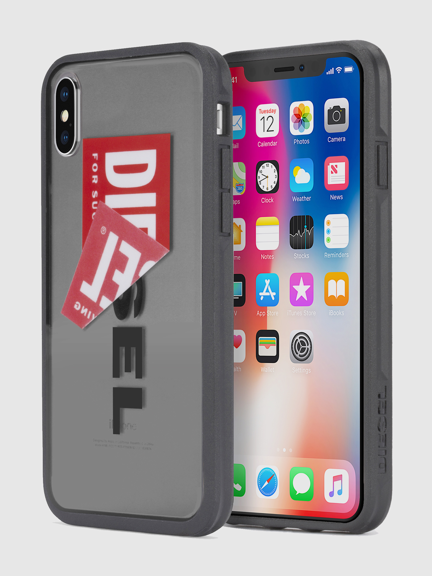 STICKER IPHONE X CASE, Diesel - STICKER IPHONE X CASE, - Cases - Image 1