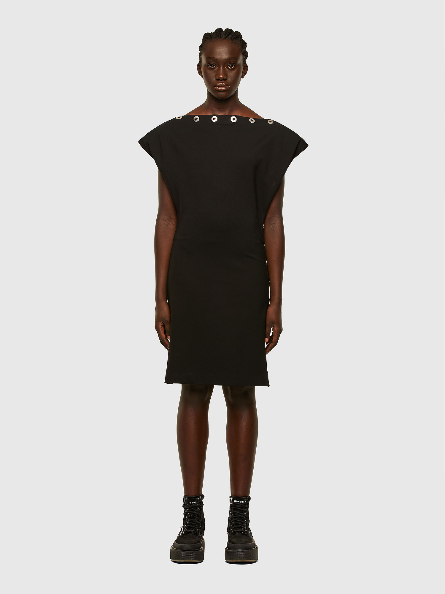 D-CROLLER, Black Diesel - D-CROLLER, Black - Dresses - Image 1
