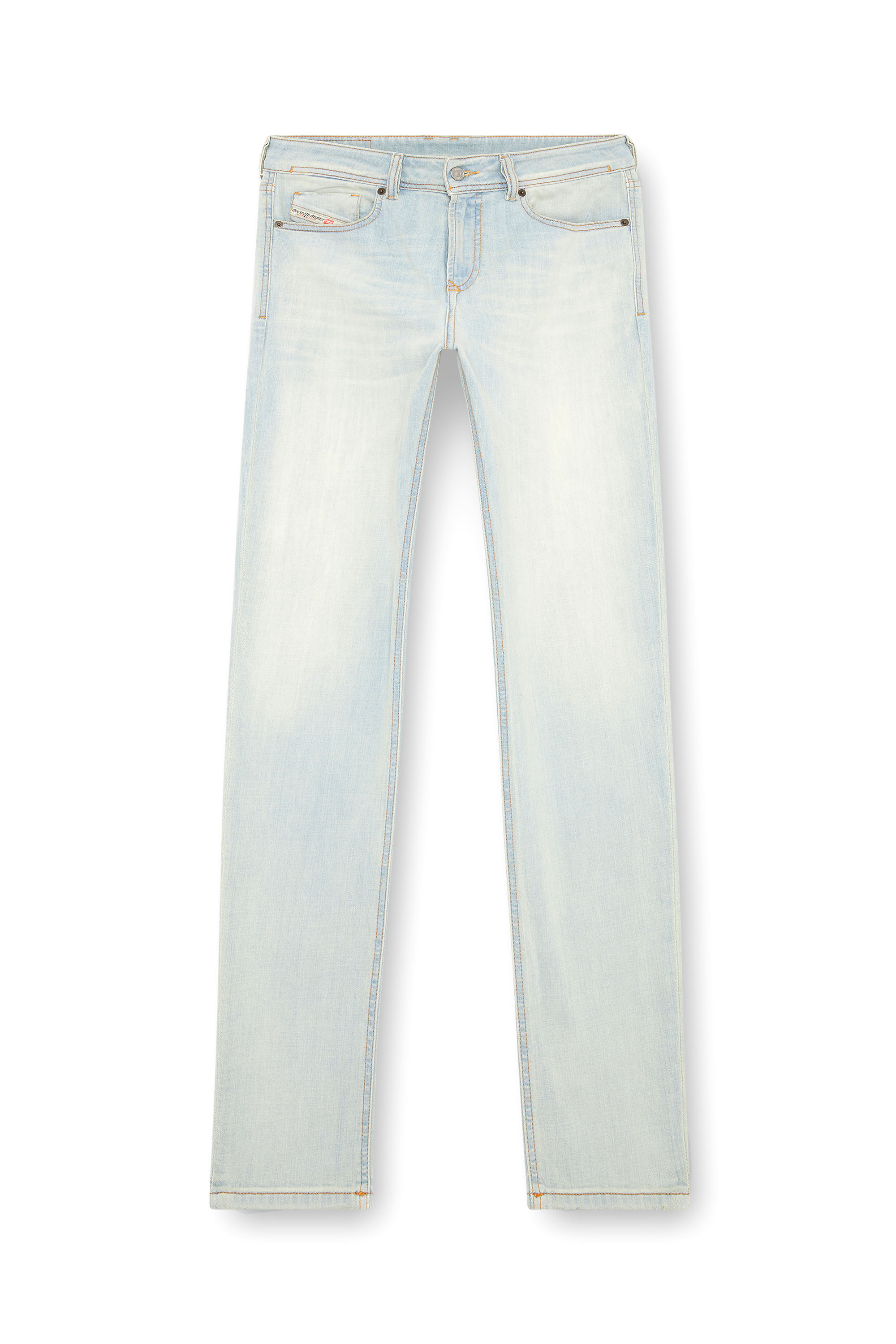 Diesel - Man's Skinny Jeans 1979 Sleenker 09J19, Light Blue - 4