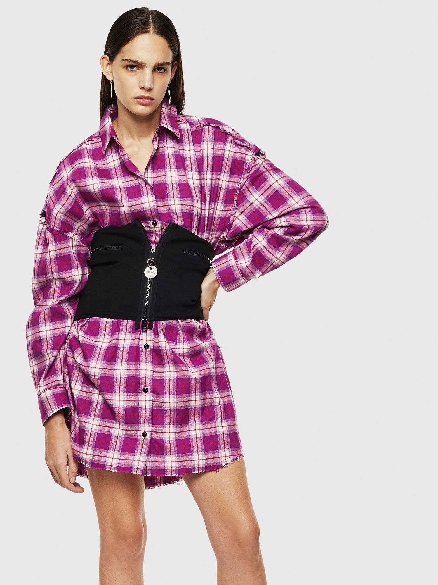 D-SAMIA, Violet Diesel - D-SAMIA, Violet - Dresses - Image 1
