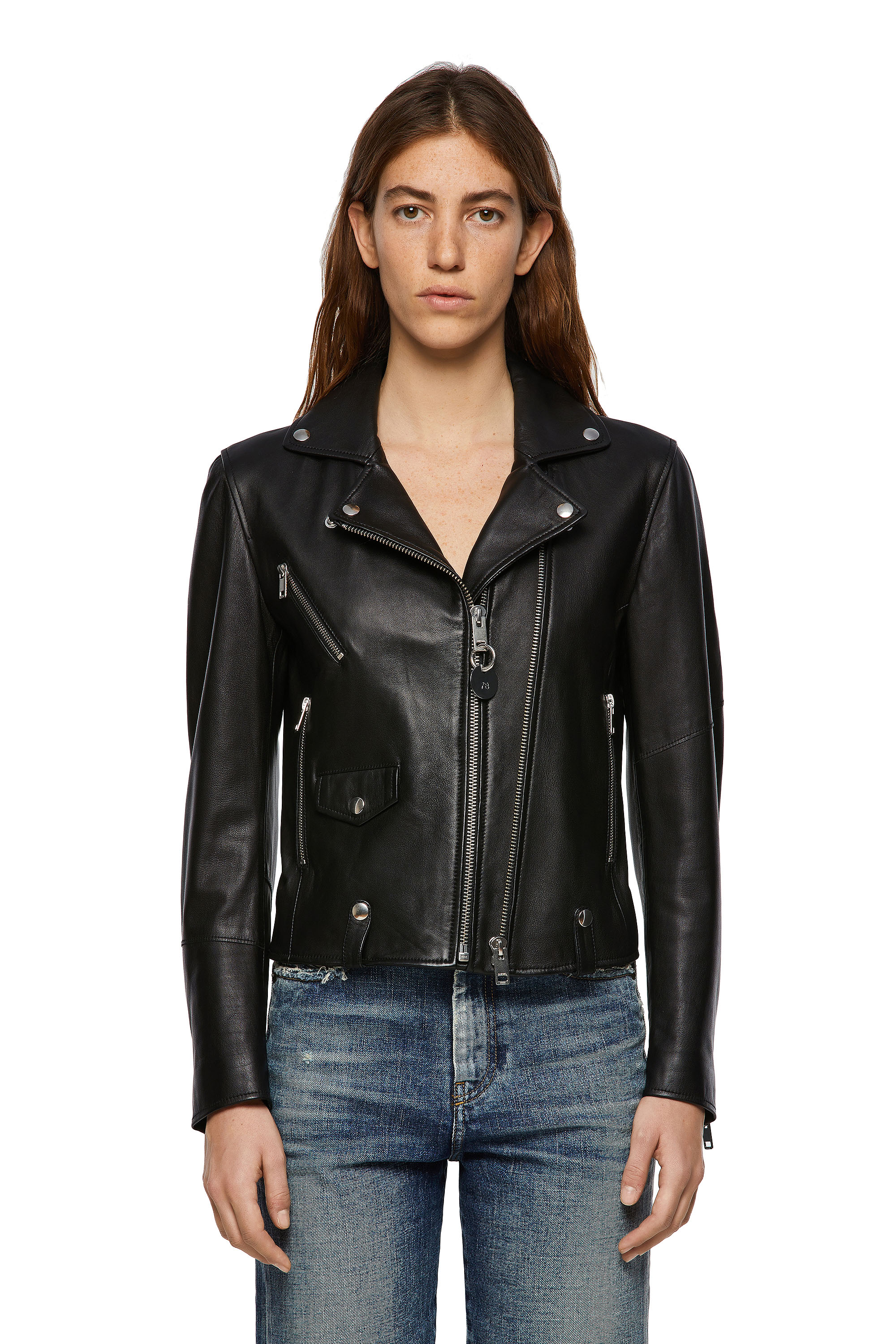 L-LYFA, Black Diesel - L-LYFA, Black - Leather jackets - Image 1