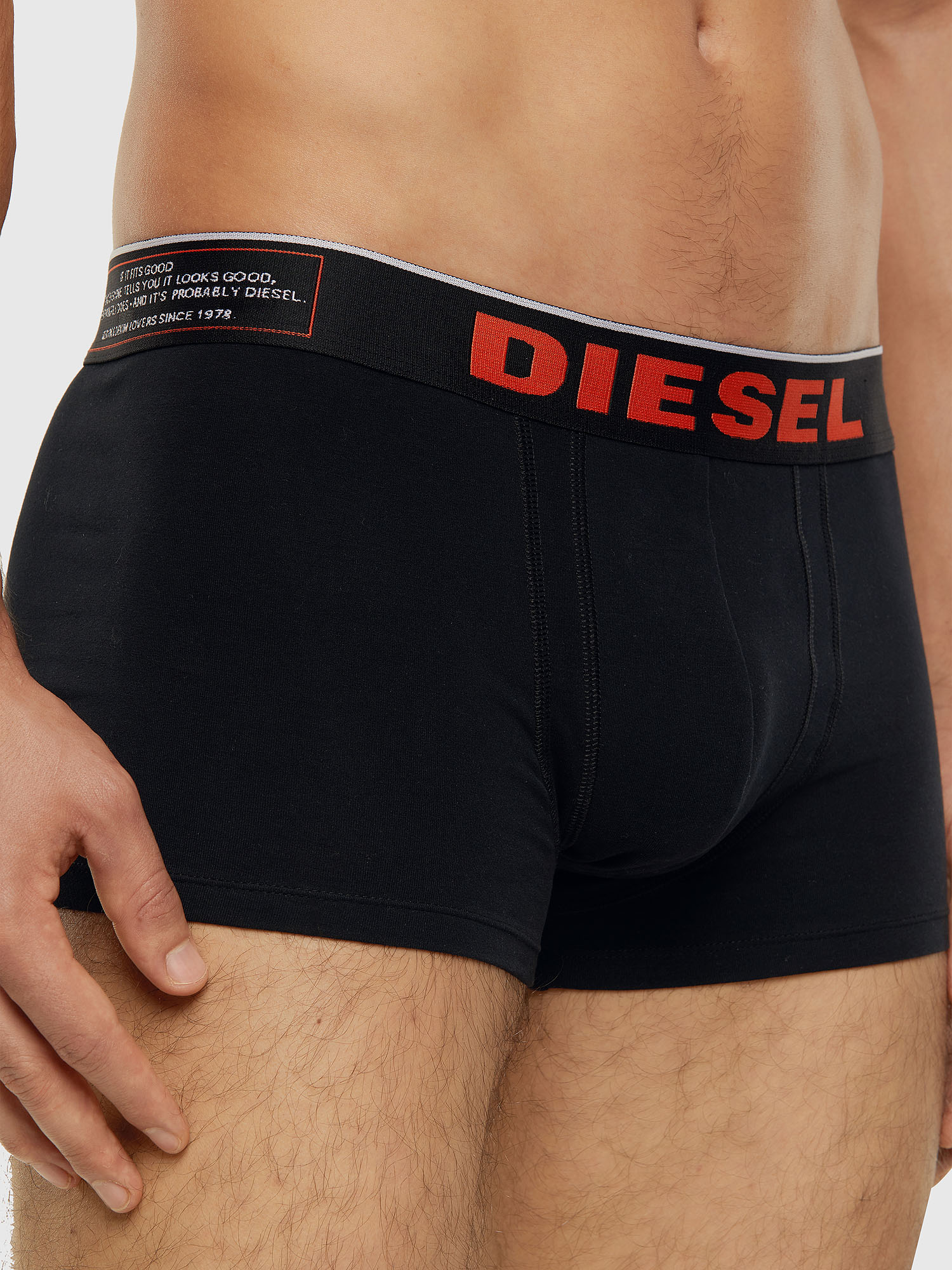 Diesel - UMBX-DAMIEN-TECH, Black/Red - Image 3