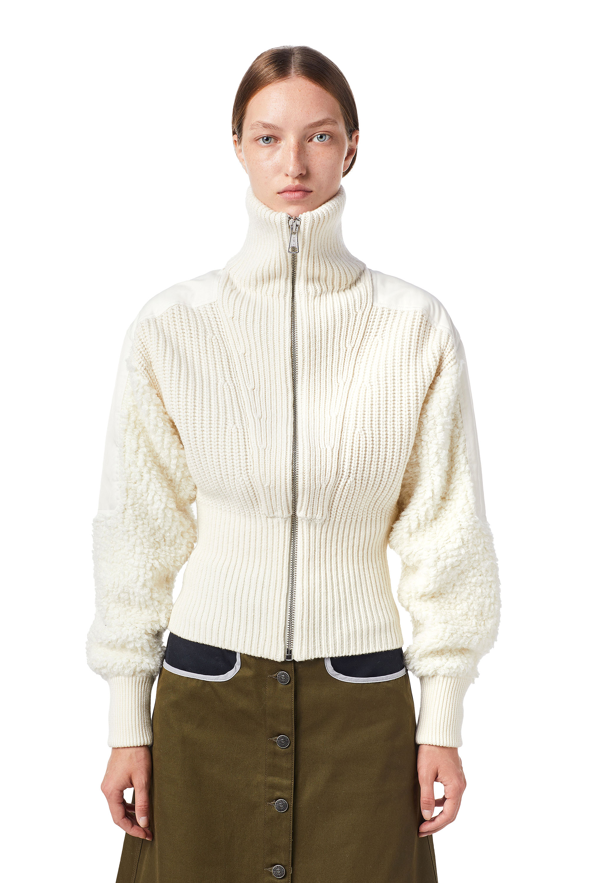 M-WISCONSIN, White Diesel - M-WISCONSIN, White - Knitwear - Image 1