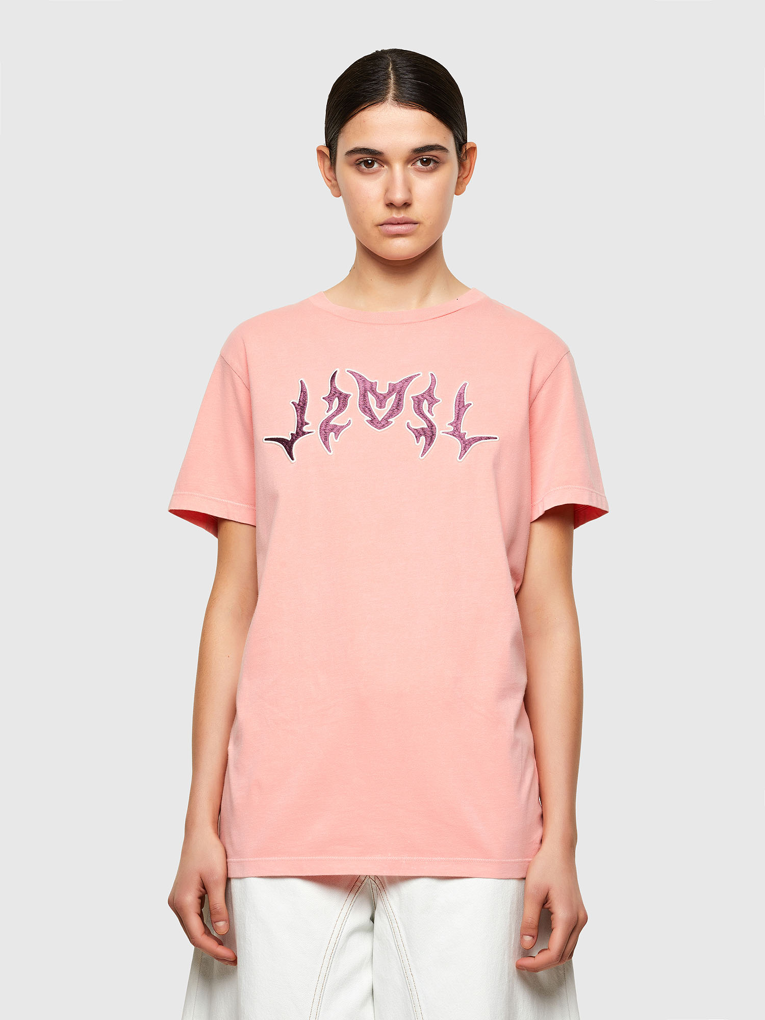 T-DARIA-A3, Pink Diesel - T-DARIA-A3, Pink - T-Shirts - Image 1