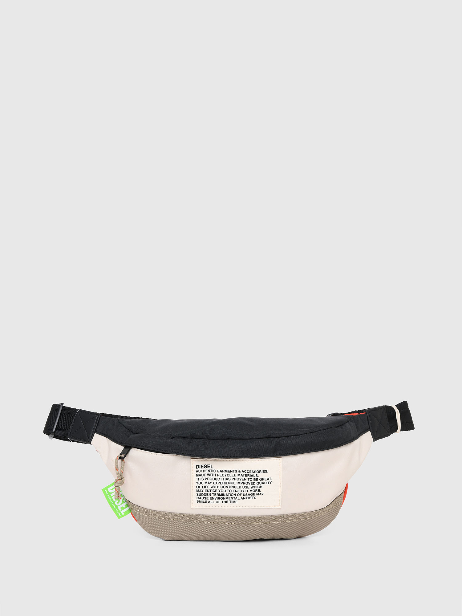 LYAM, White/Orange Diesel - LYAM, White/Orange - Belt bags - Image 1