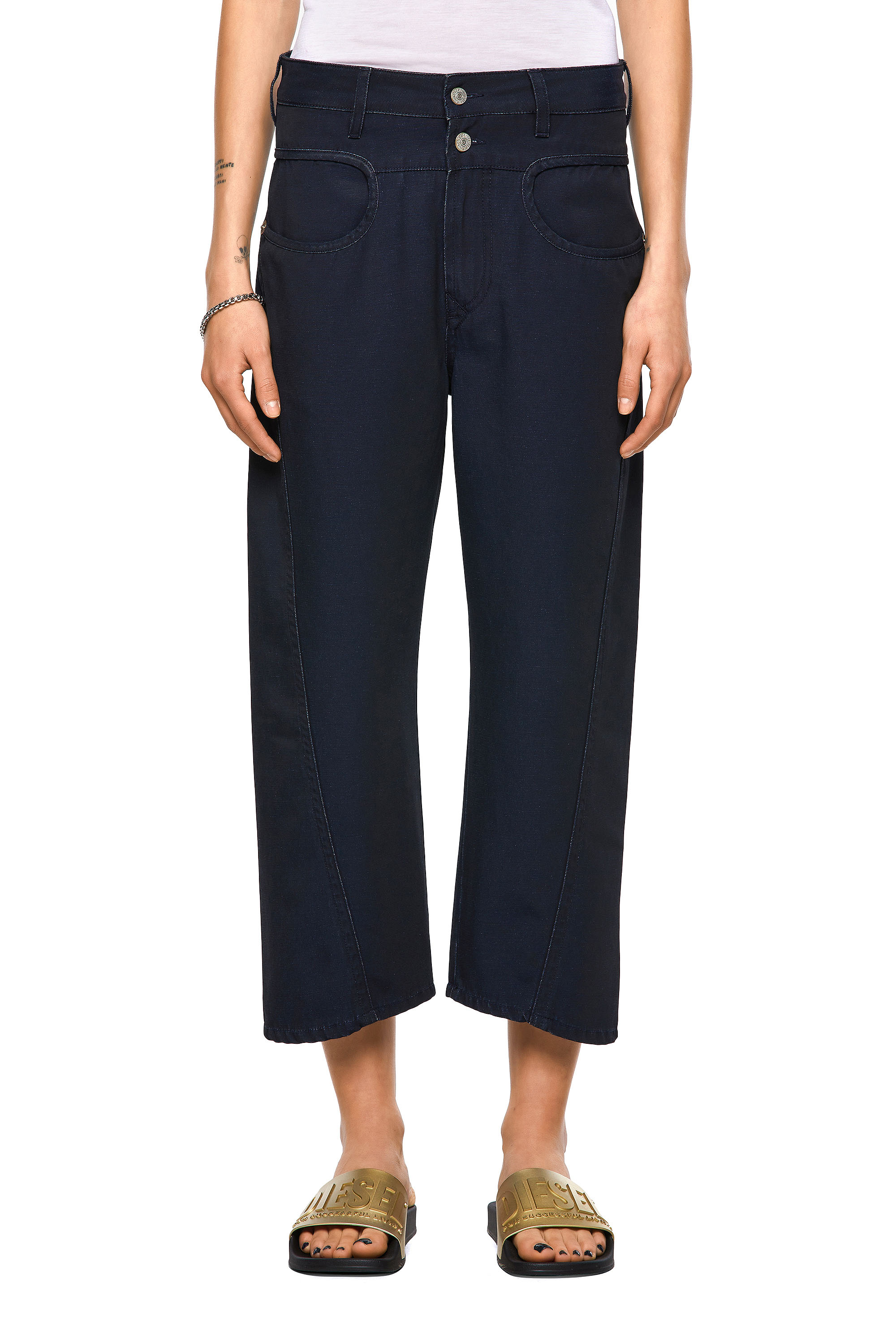 P-PRISCA, Dark Blue Diesel - P-PRISCA, Dark Blue - Pants - Image 1