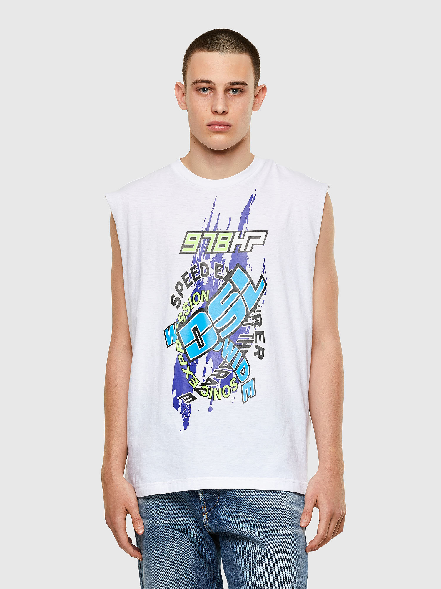 T-OP, White Diesel - T-OP, White - T-Shirts - Image 1