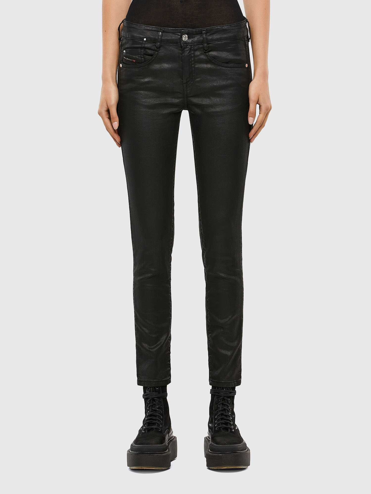 D-Ollies JoggJeans 069QJ, Black/Dark grey Diesel - D-Ollies JoggJeans 069QJ, Black/Dark grey - Jeans - Image 1
